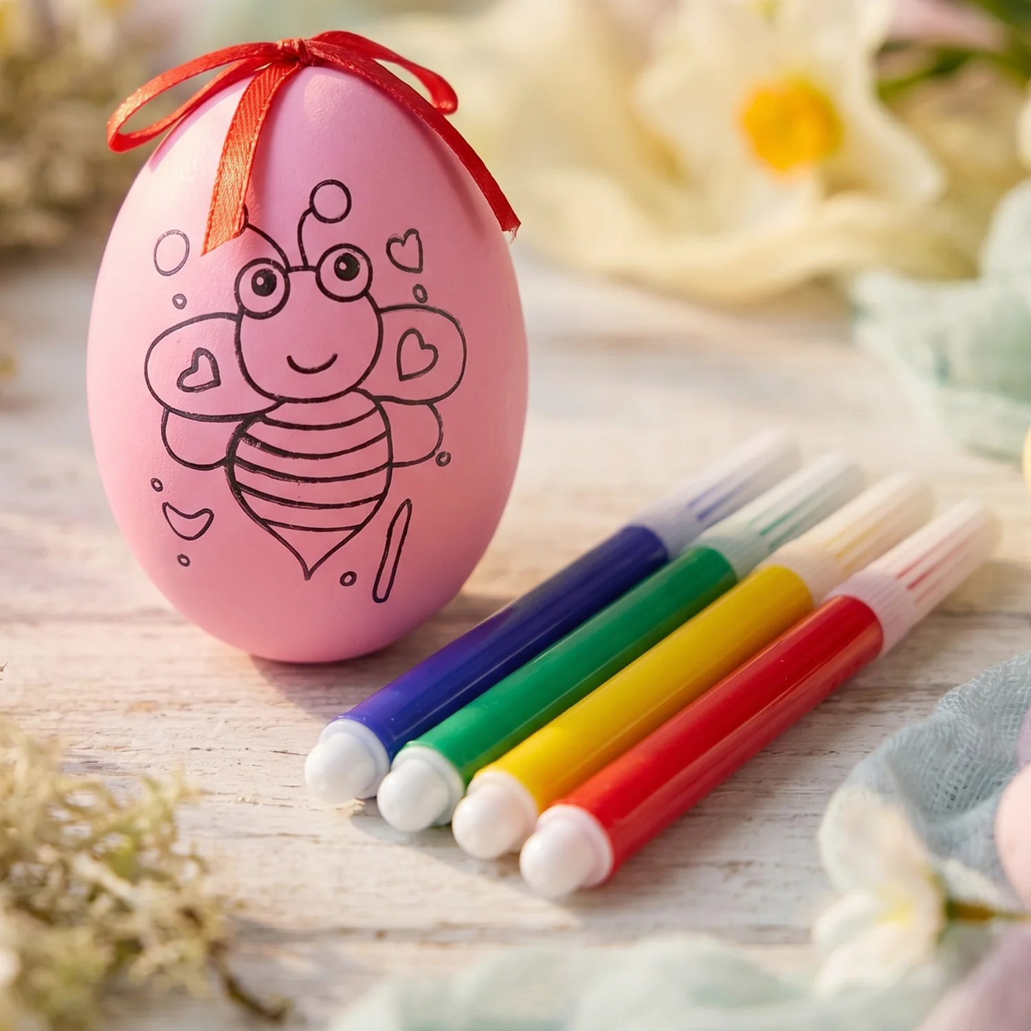 Creative DIY Paint Egg and Color Pens (1  Set) - Image 7