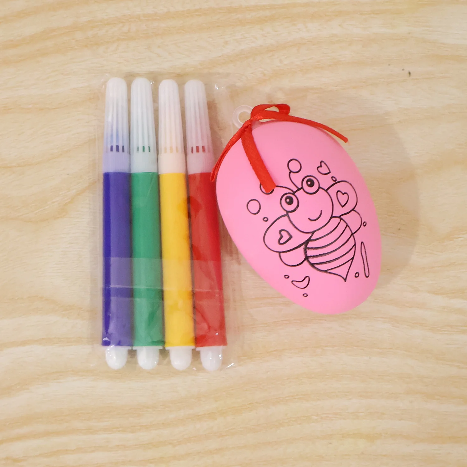 Creative DIY Paint Egg and Color Pens (1  Set) - Image 9