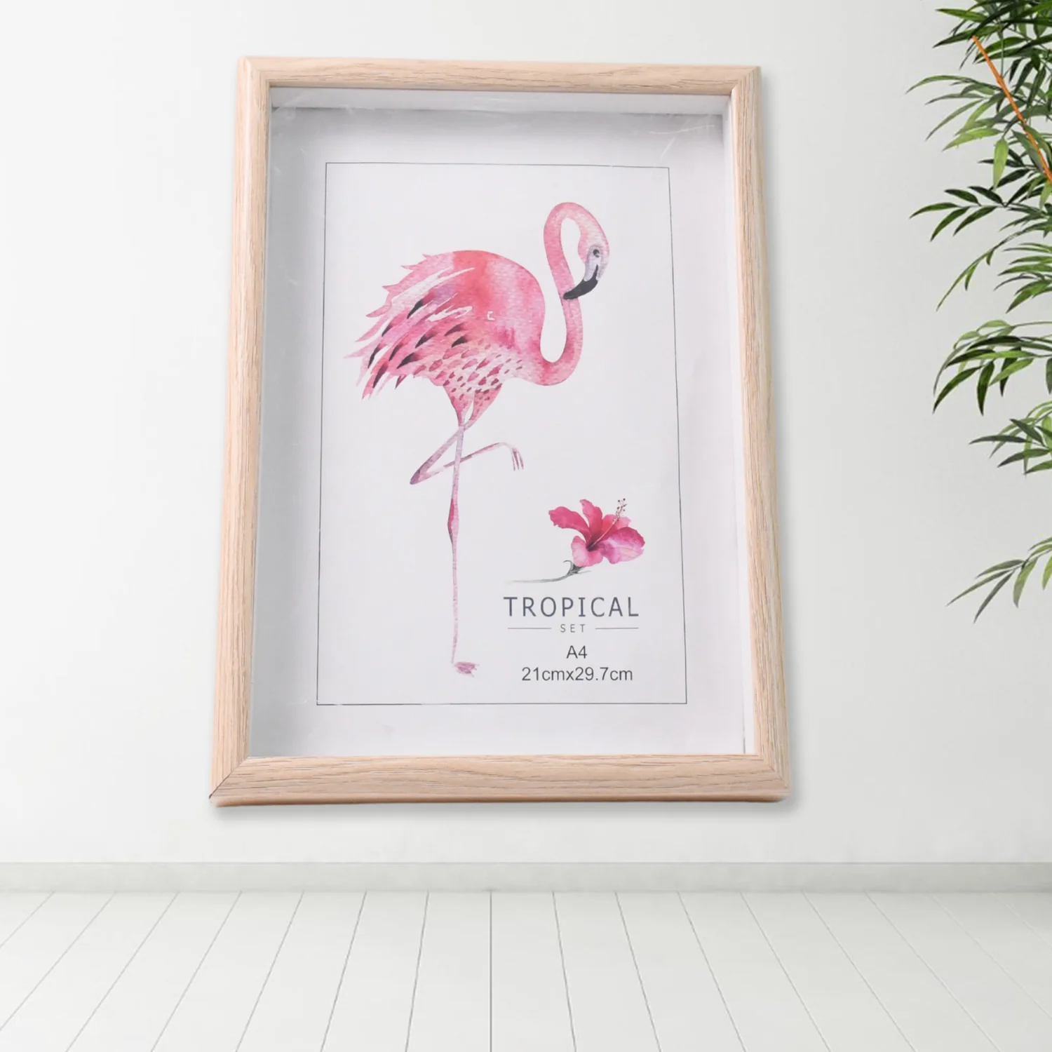 Creative Solid Wooden Photo Frame (21cmx29.7cm / 1Pc) - Image 3