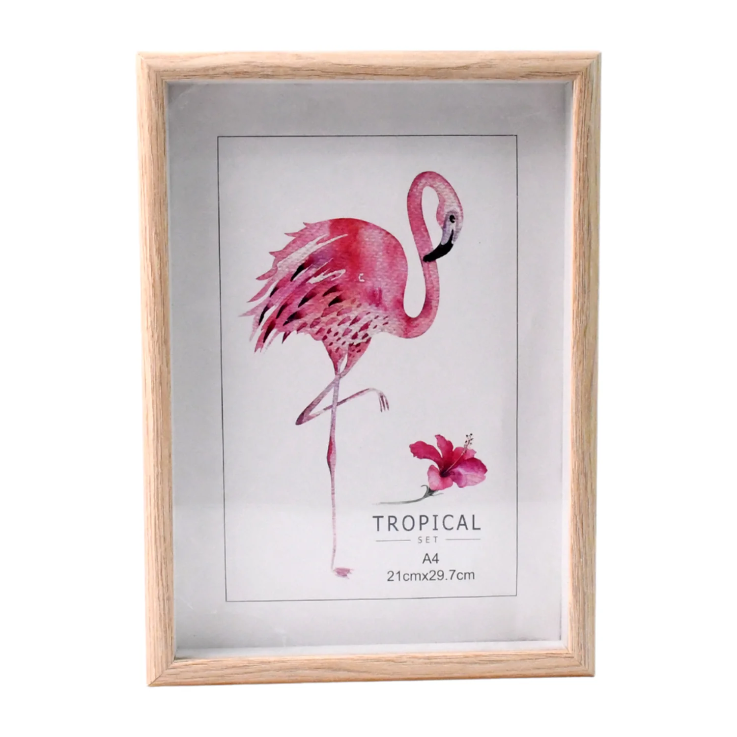 Creative Solid Wooden Photo Frame (21cmx29.7cm / 1Pc) - Image 5