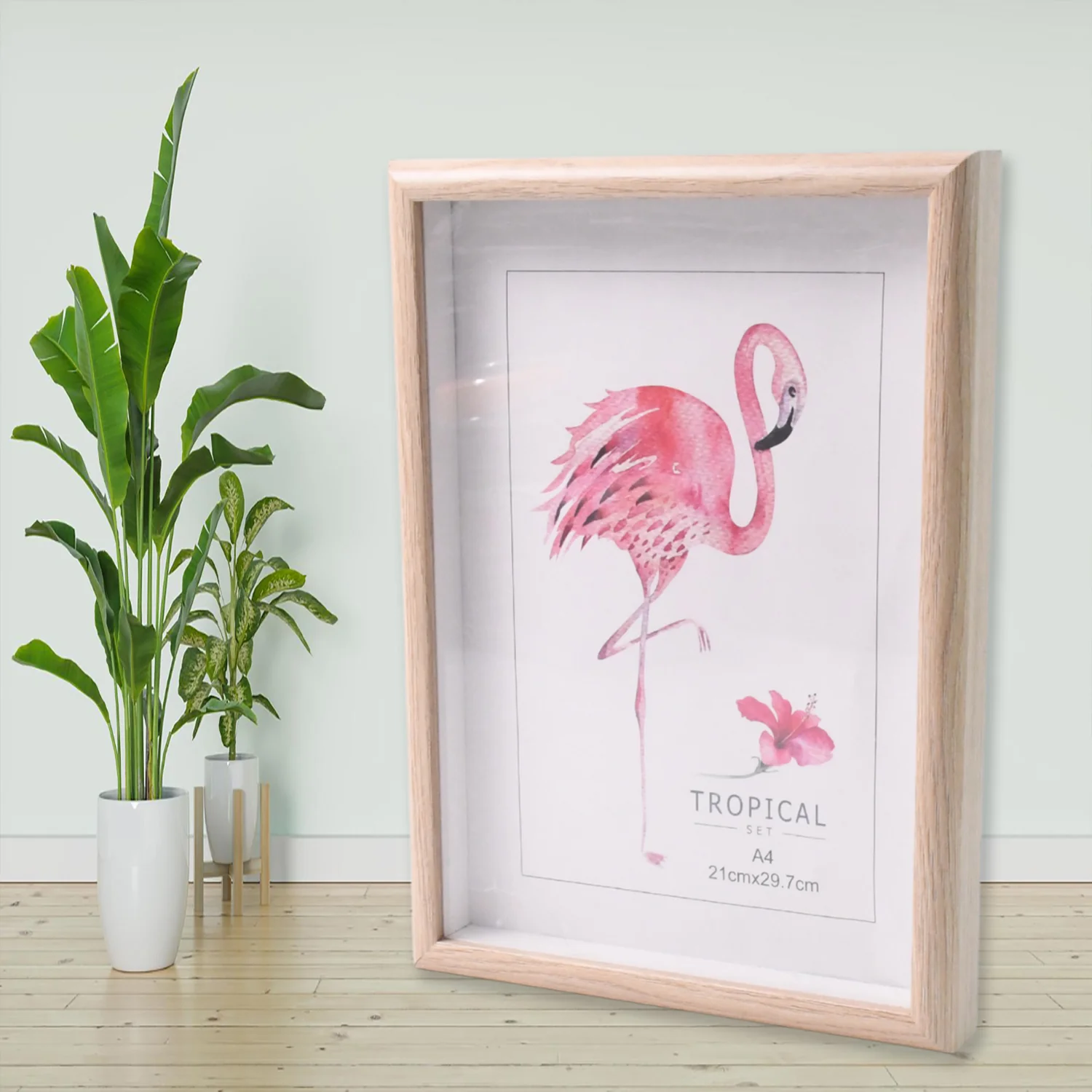 Creative Solid Wooden Photo Frame (21cmx29.7cm / 1Pc) - Image 6