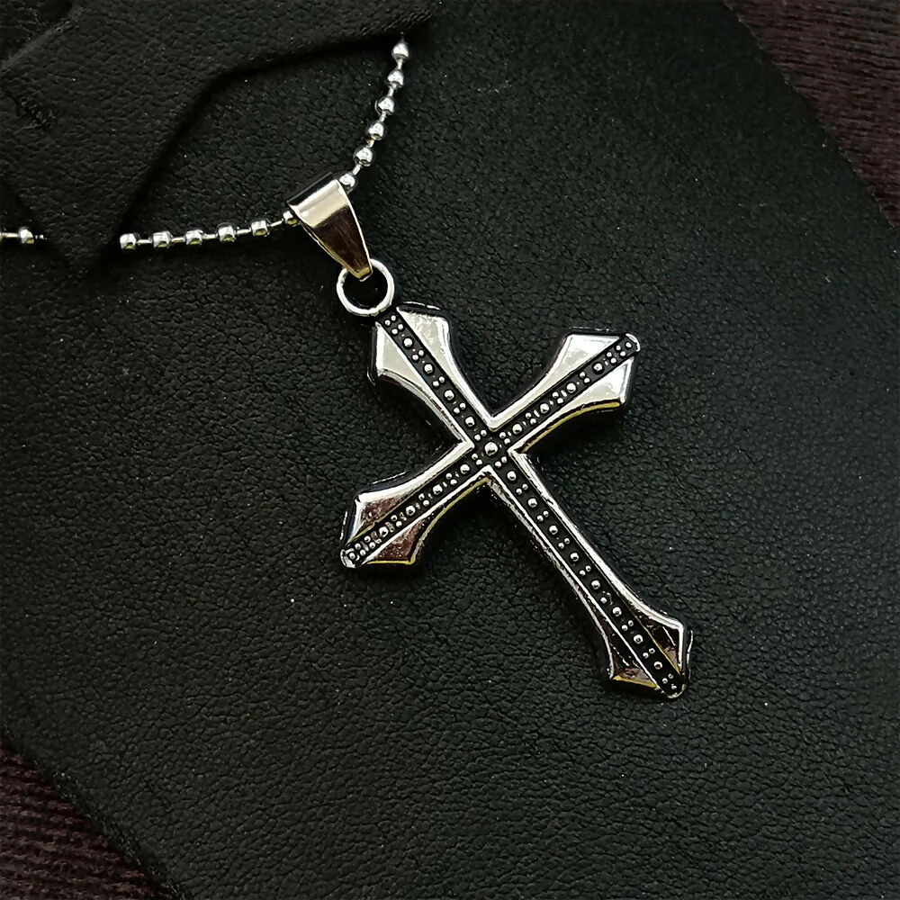 Cross Necklace for Men - Image 3