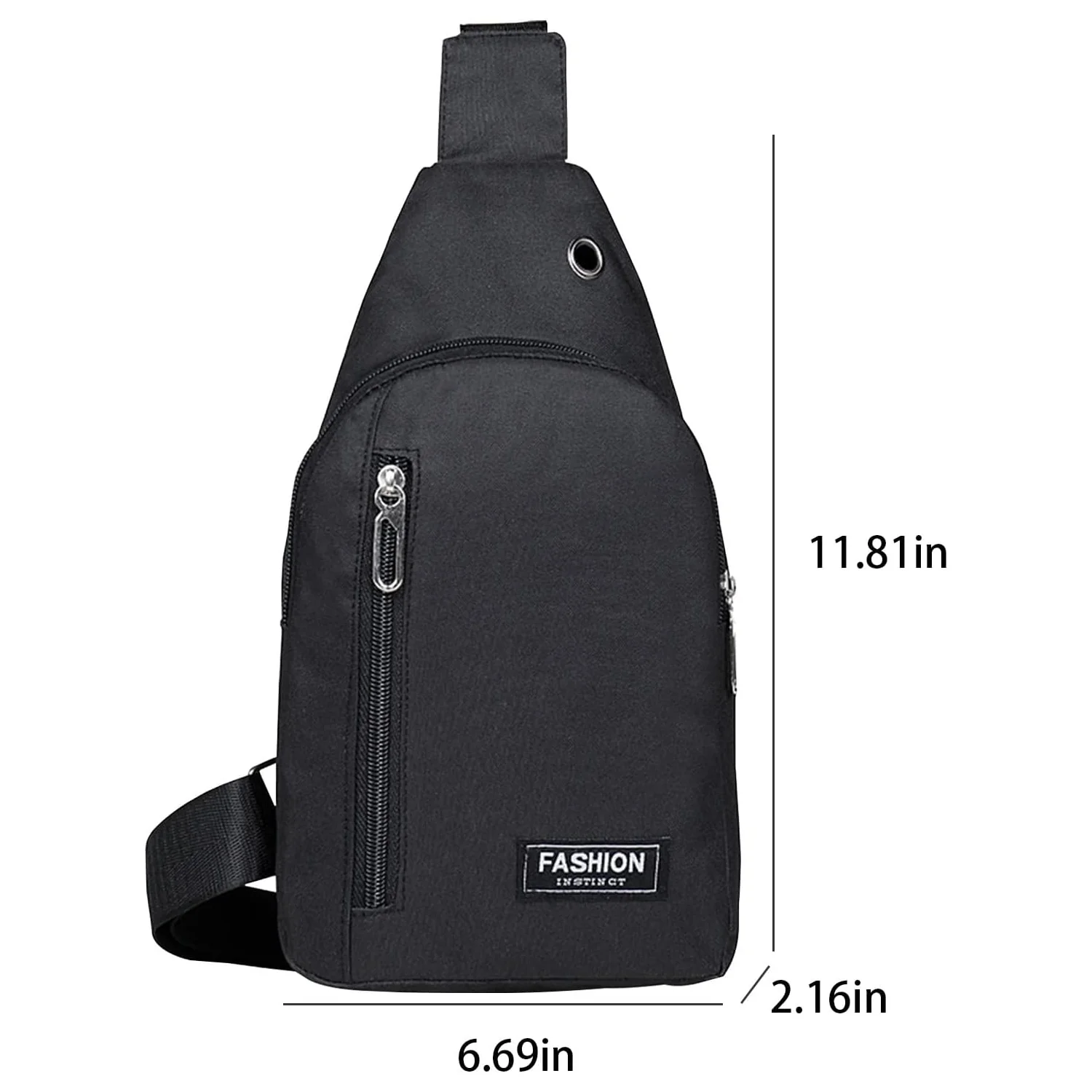 Crossbody Sling Bag with Adjustable Strap (1 Pc) - Image 6