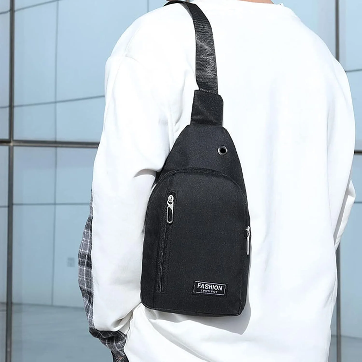 Crossbody Sling Bag with Adjustable Strap (1 Pc) - Image 7