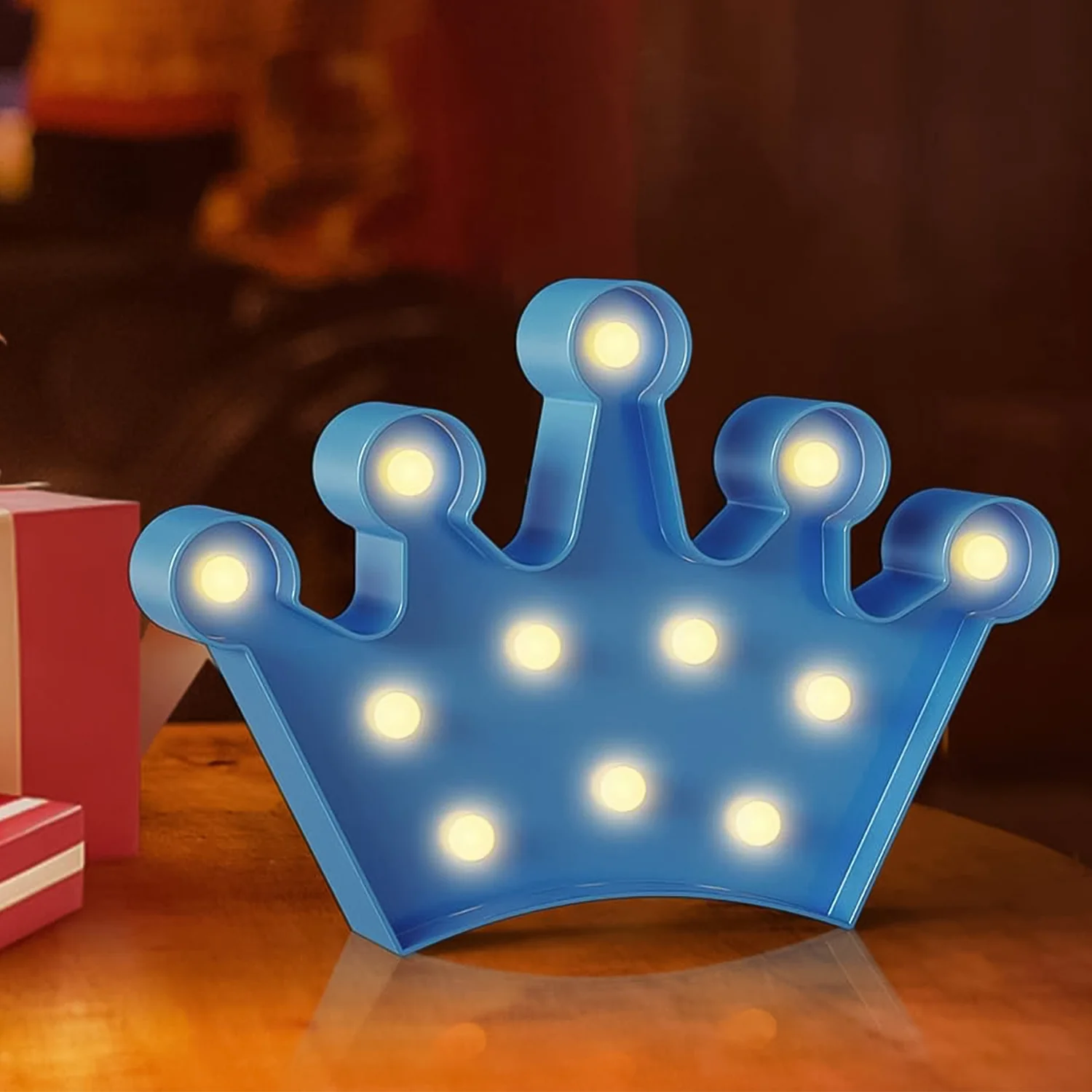 Crown Shaped LED Decorative Night Lamp (1 Pc) - Image 4