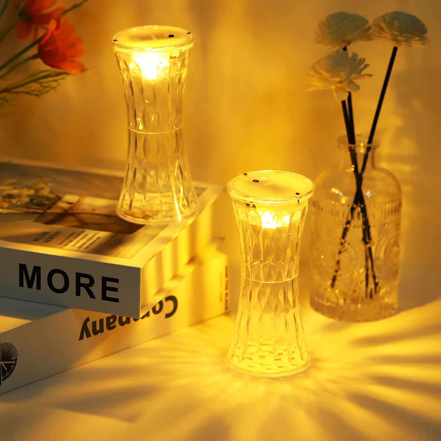 Crystal Table Lamp – Universal Soft Night Light (1 Pc) - Image 4