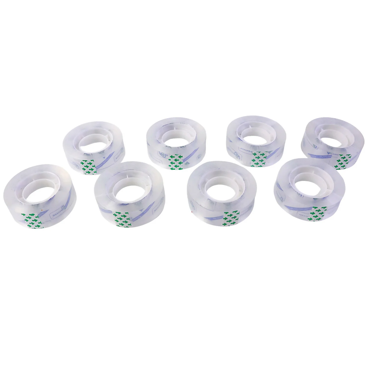 Crystal Clear Cello Tape Transparent Adhesive Packing Tape Rolls (33x18mm/8Pcs) - Image 6