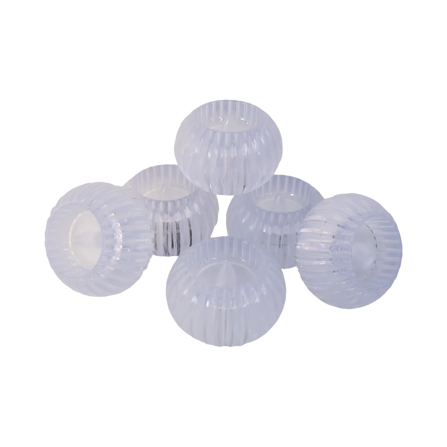 Crystal Design LED Flameless Tealight Candles (6 Pc) - Image 5