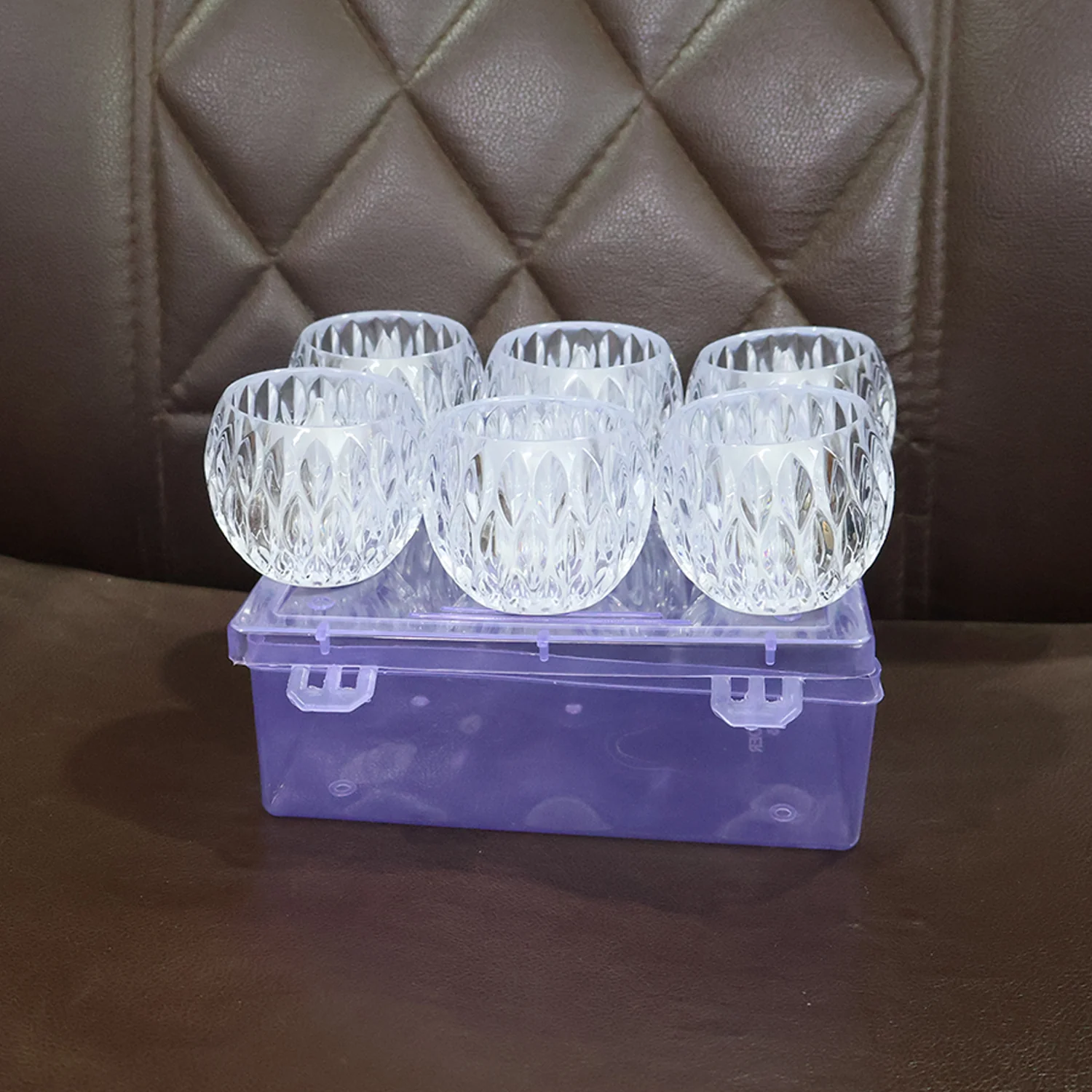 Crystal Design LED Tealight Candles (6 Pc / Set) - Image 9