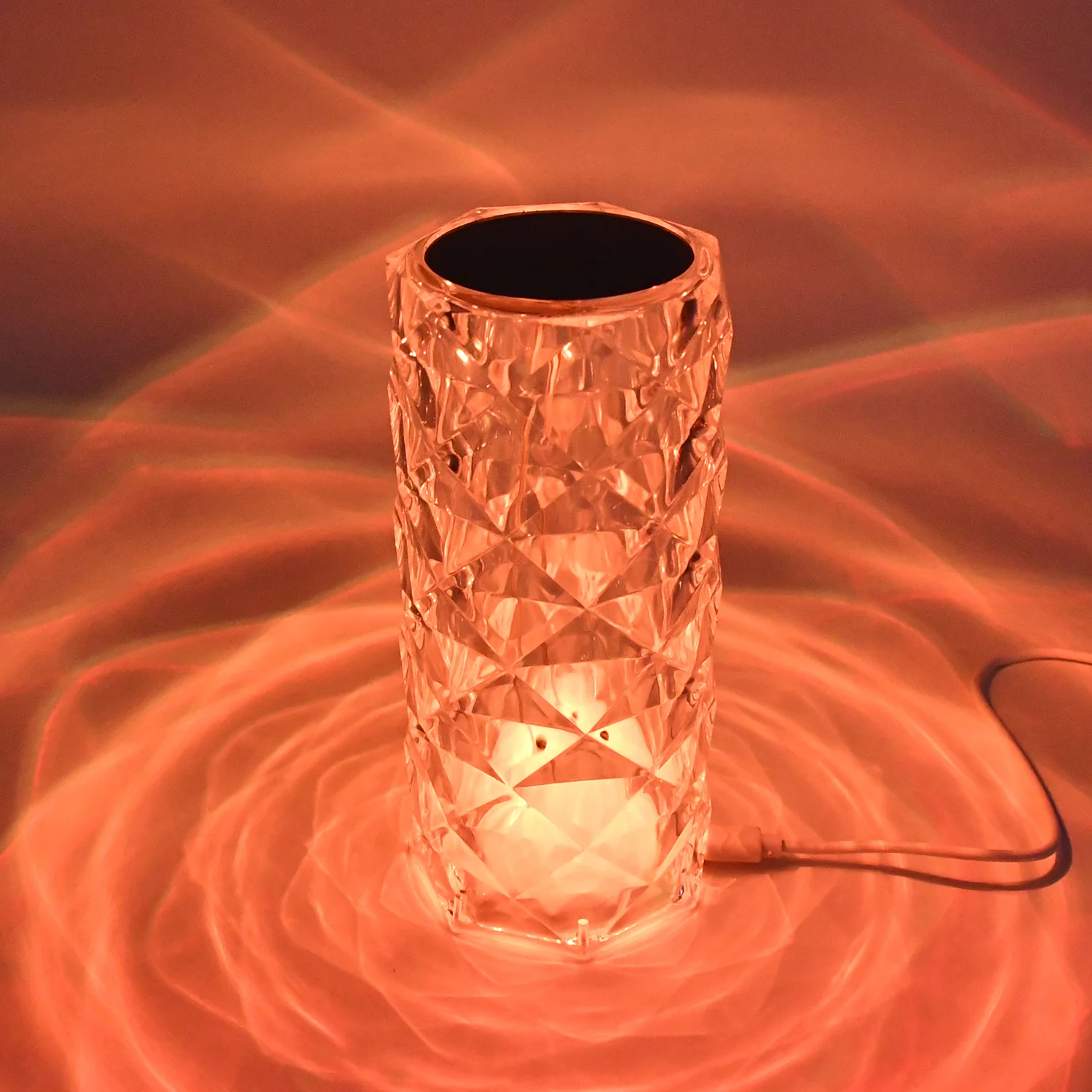 Crystal LED Touch Table Lamp with Remote Control - Image 8