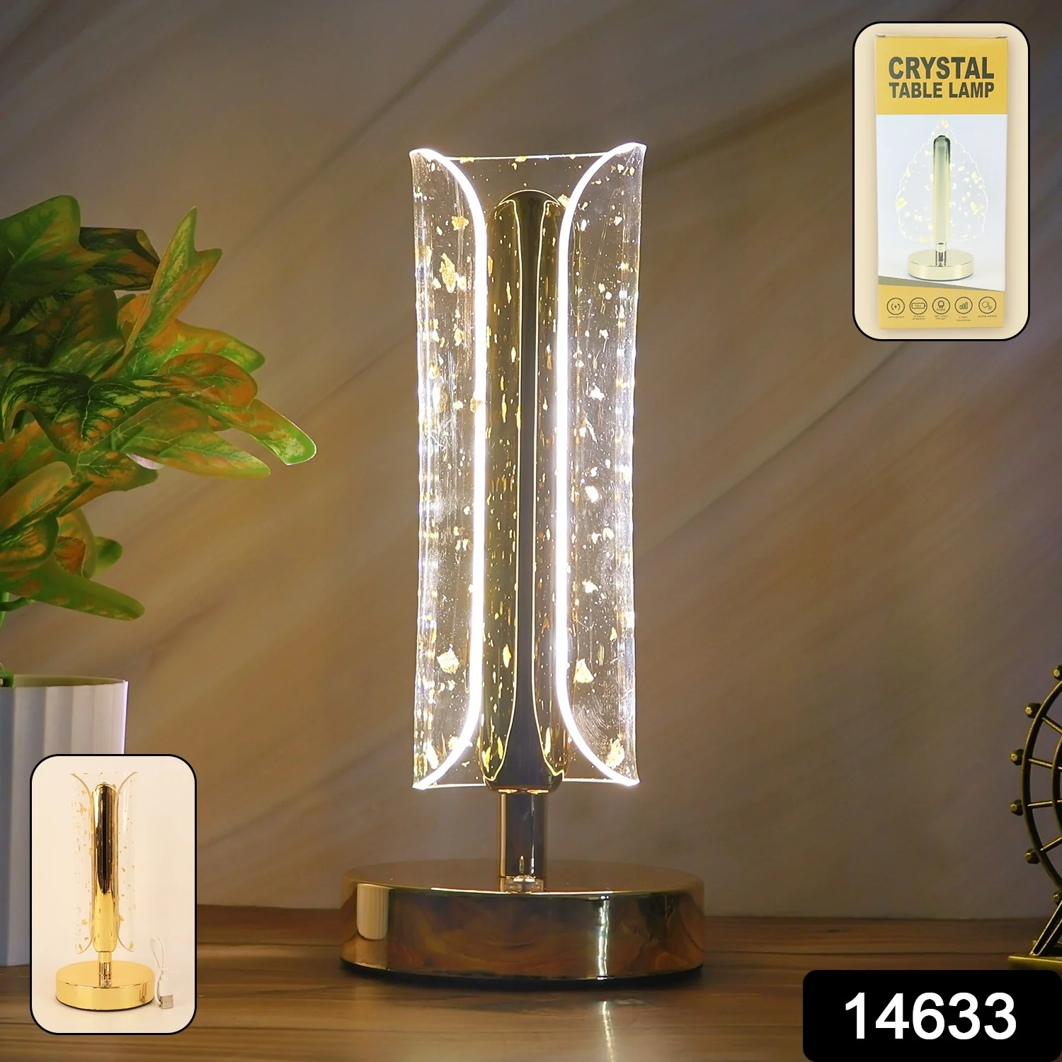 Crystal Table Lamp (1 Pc) - Image 2