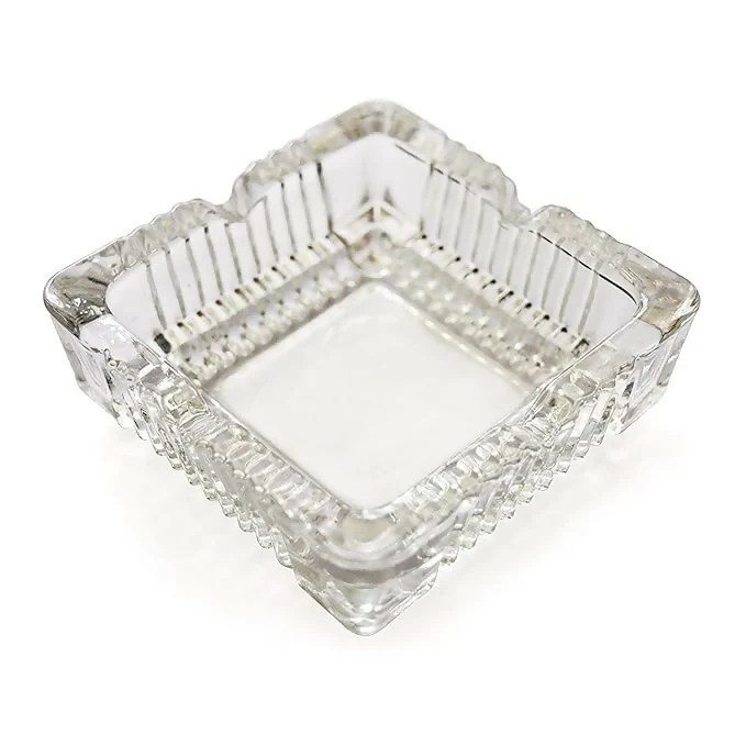 Luxury Crystal Glass Ashtray for Home, Office & Deck Decoration - Image 5