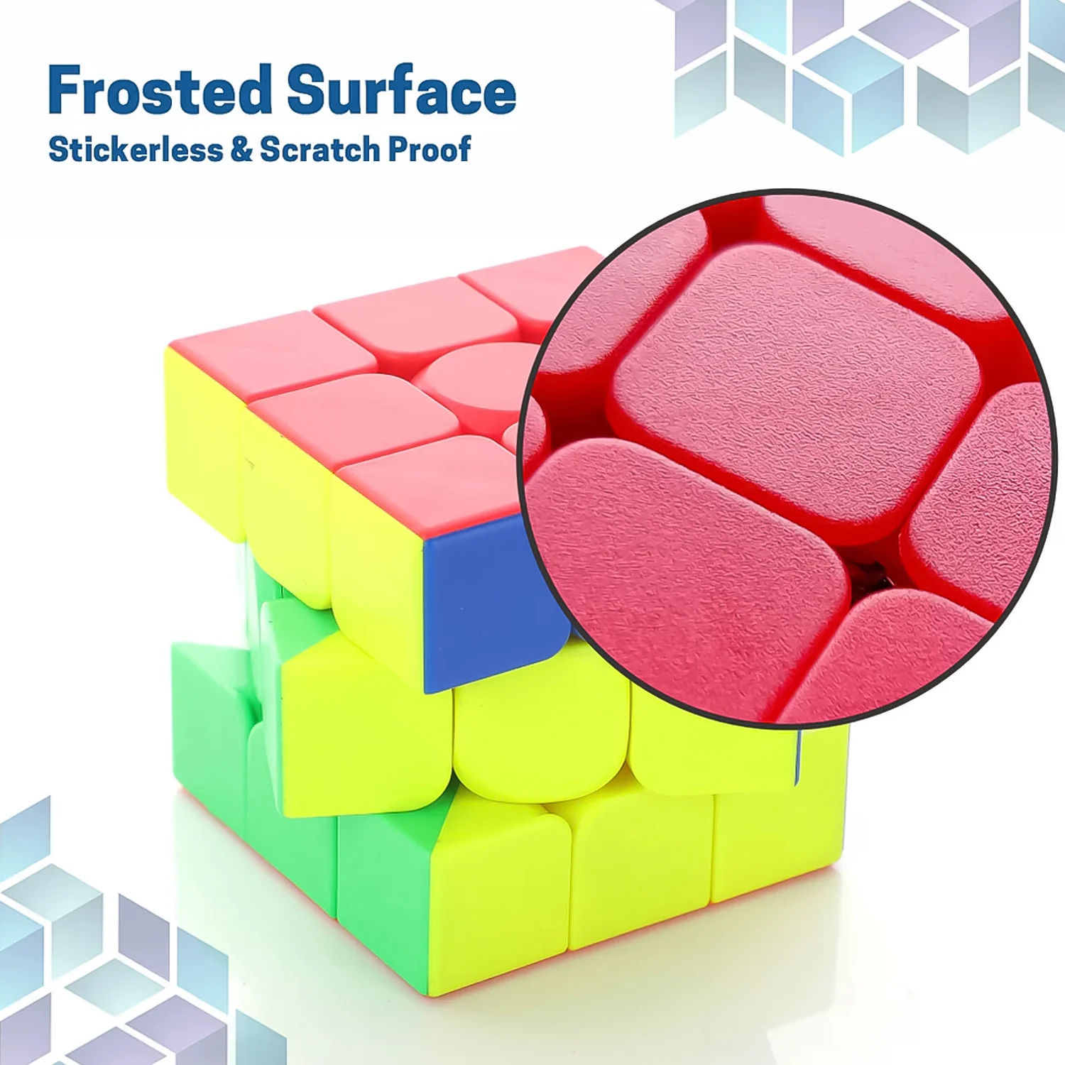 Aditi 3×3 Speed Cube | Stickerless Smooth-Turning Puzzle Cube for Kids & Beginners - Image 4