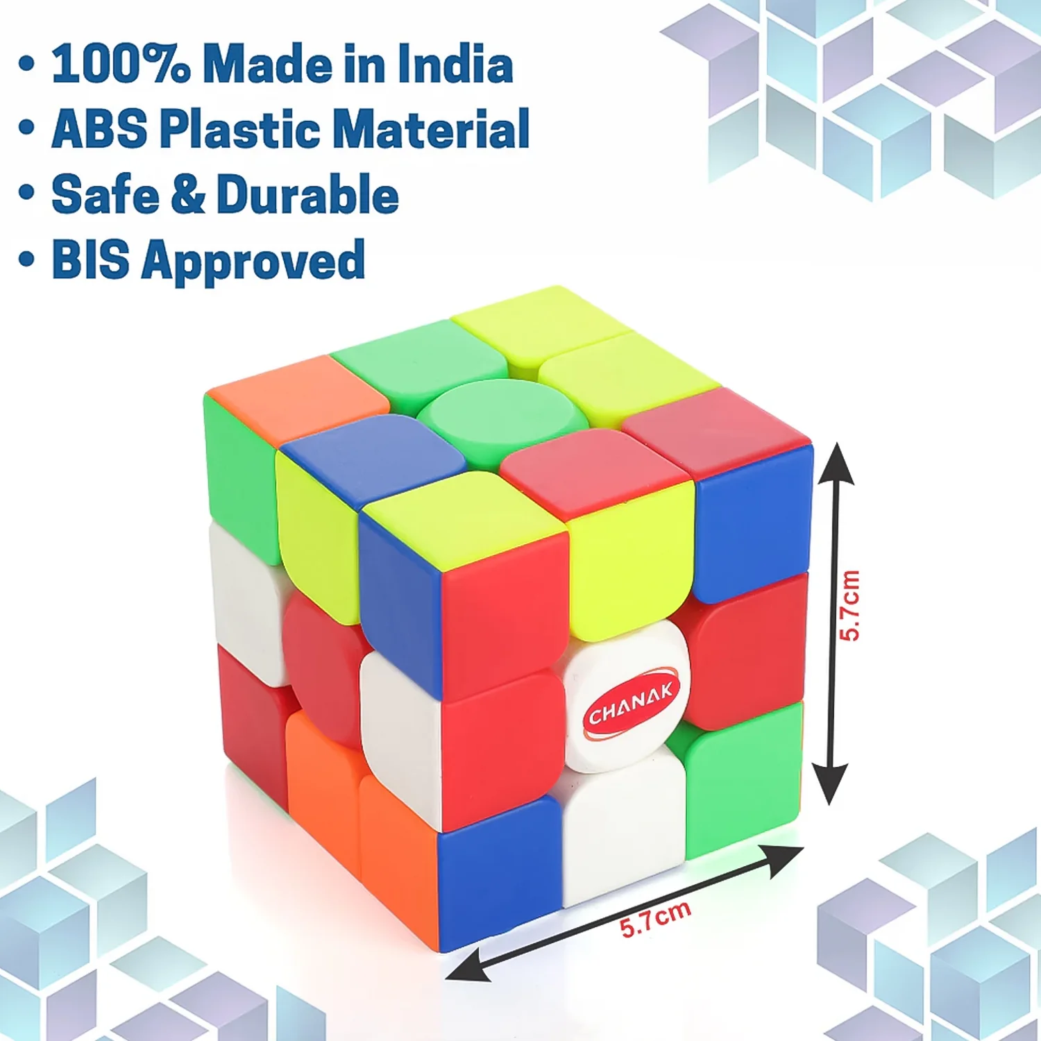 Aditi 3×3 Speed Cube | Stickerless Smooth-Turning Puzzle Cube for Kids & Beginners - Image 6