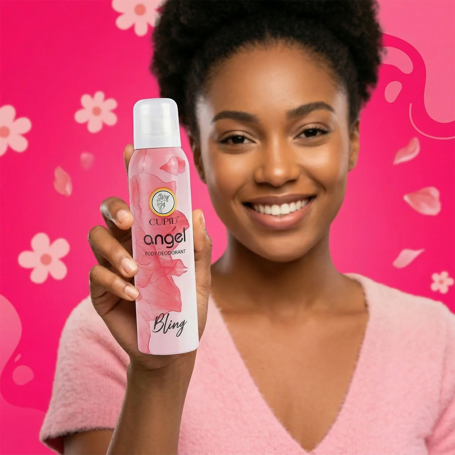 CUPID Angel Body Deodorant - RIZZ Bling Fragrance (150 ml) - Image 5