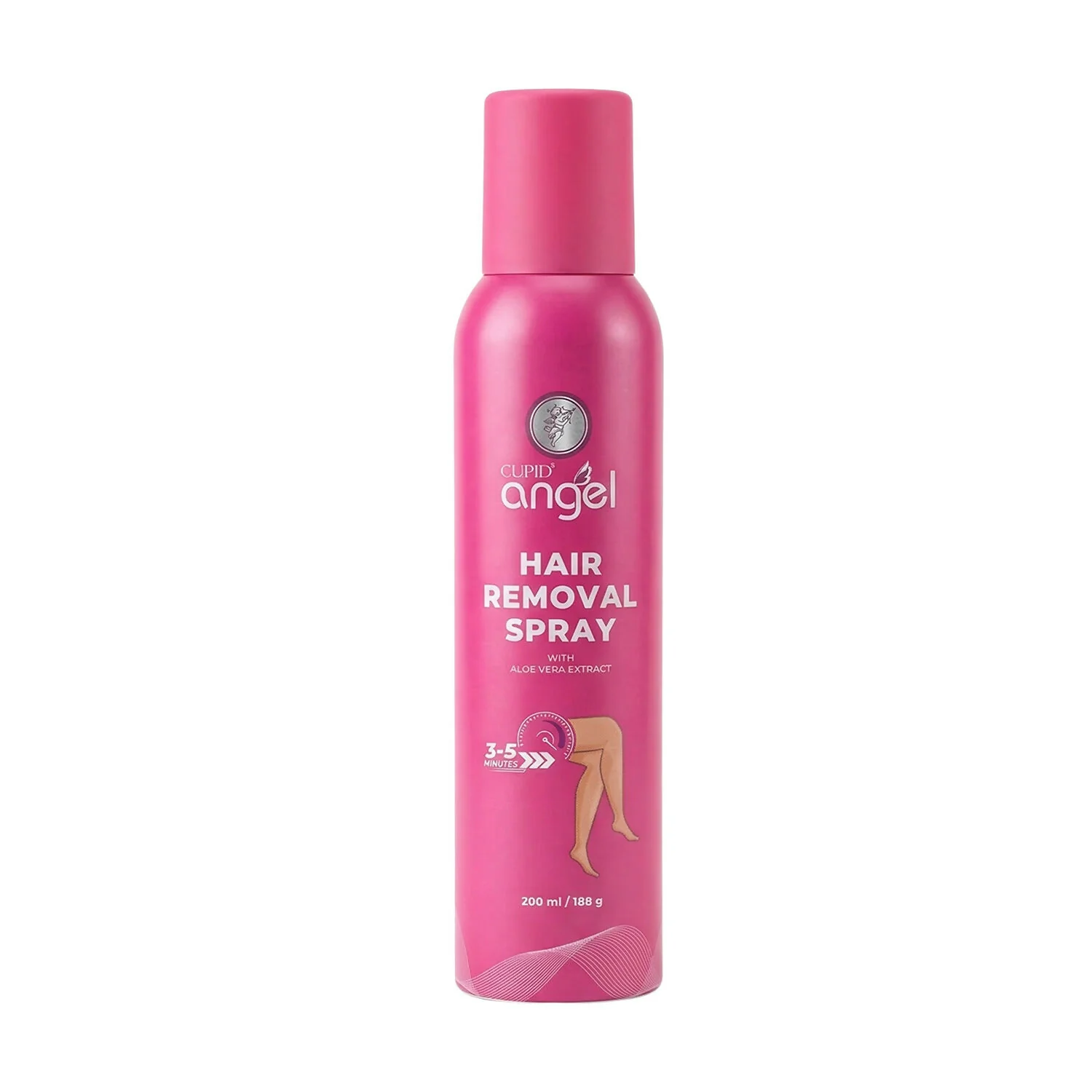Cupid Angel Hair Removal Spray with Aloe Extract for Smooth & Easy Hair Removal (200 Ml) - Image 5