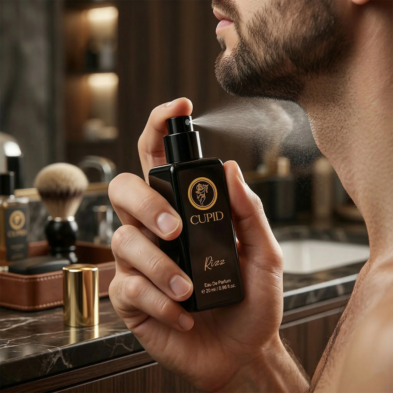 Cupid Premium Perfume Gift Set for Men Long Lasting Fragrance Collection (4x20ml) - Image 4