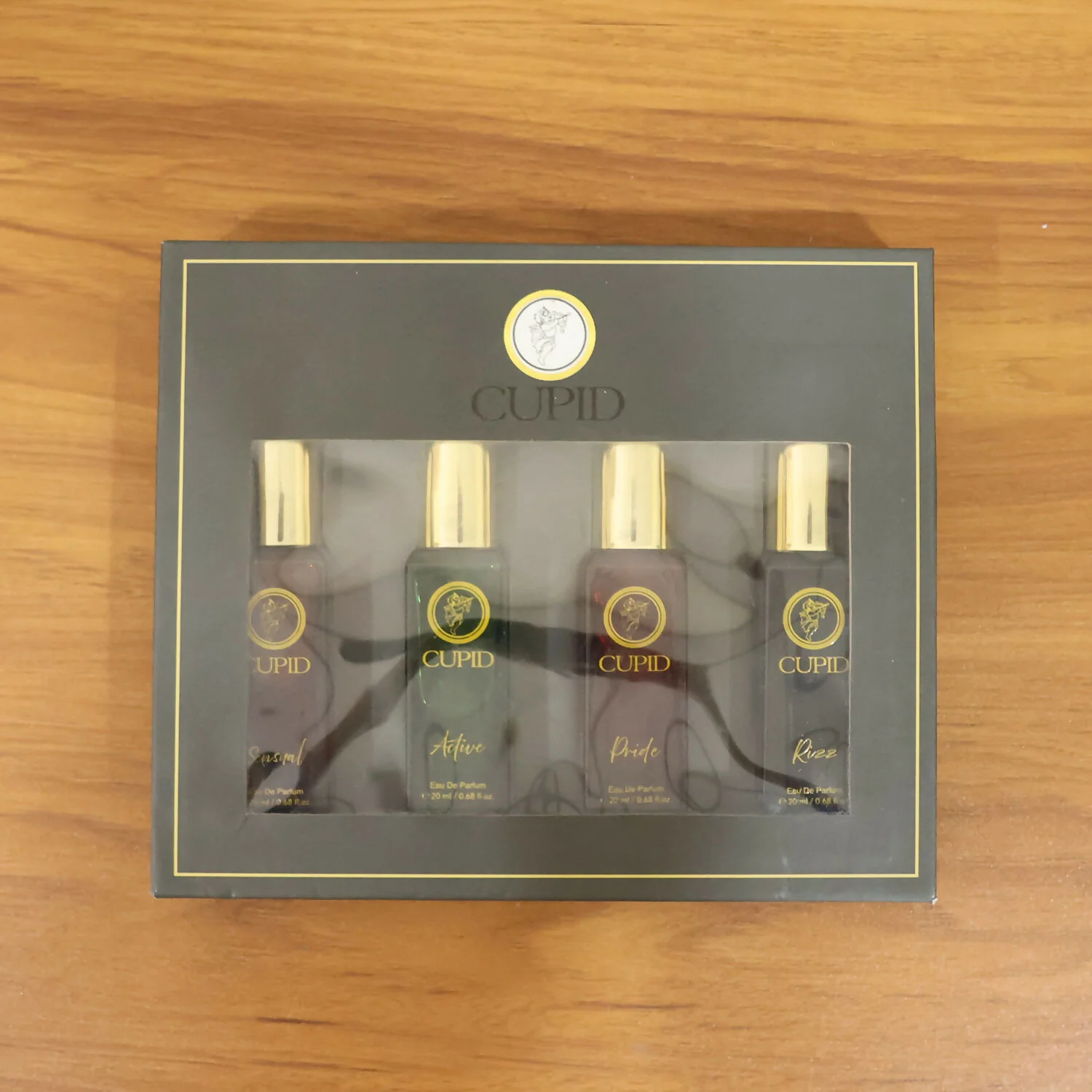 Cupid Premium Perfume Gift Set for Men Long Lasting Fragrance Collection (4x20ml) - Image 7
