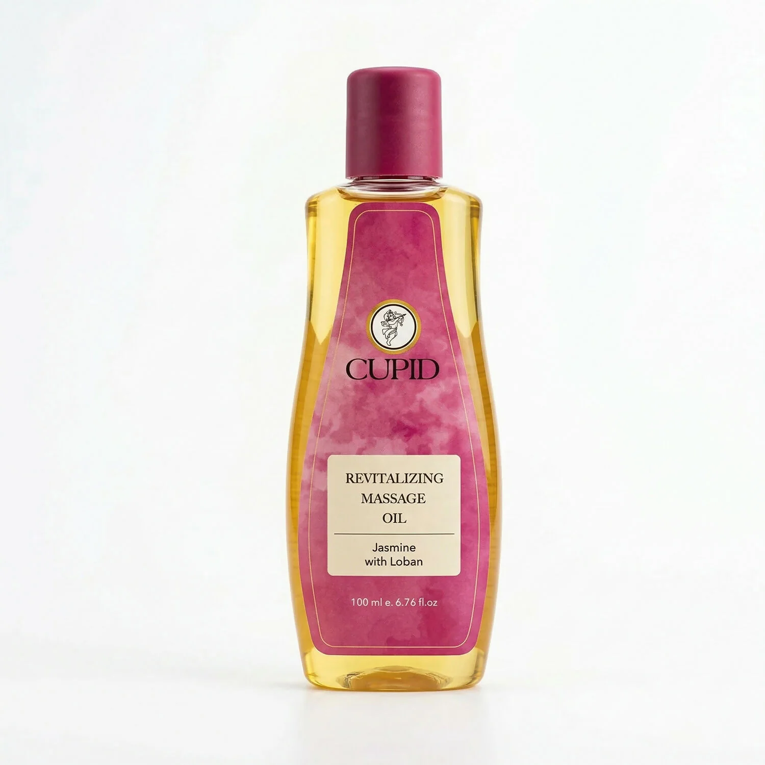 Cupid Revitalizing Massage Oil with Jasmine & Loban Relaxing Body Care Oil (100 ML) - Image 5