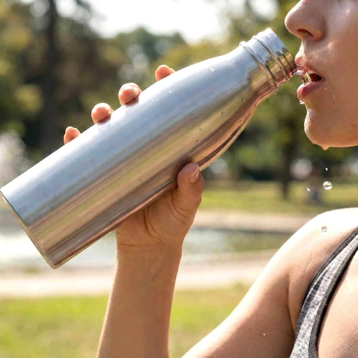 Custom 1000 ML Stainless-Steel Water Bottle (1 Pc) - Image 3