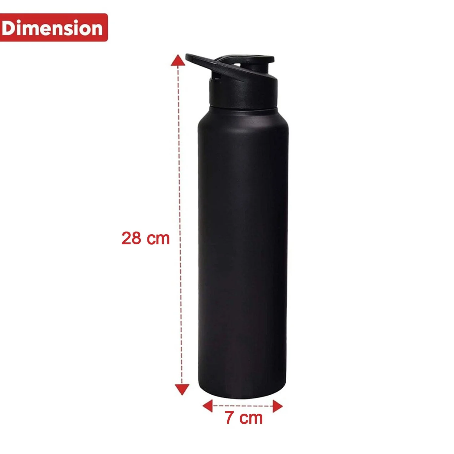 Customized Stainless Steel 1000ml Flip-Top Reusable Sports Water Bottle – 1 Pc - Image 6