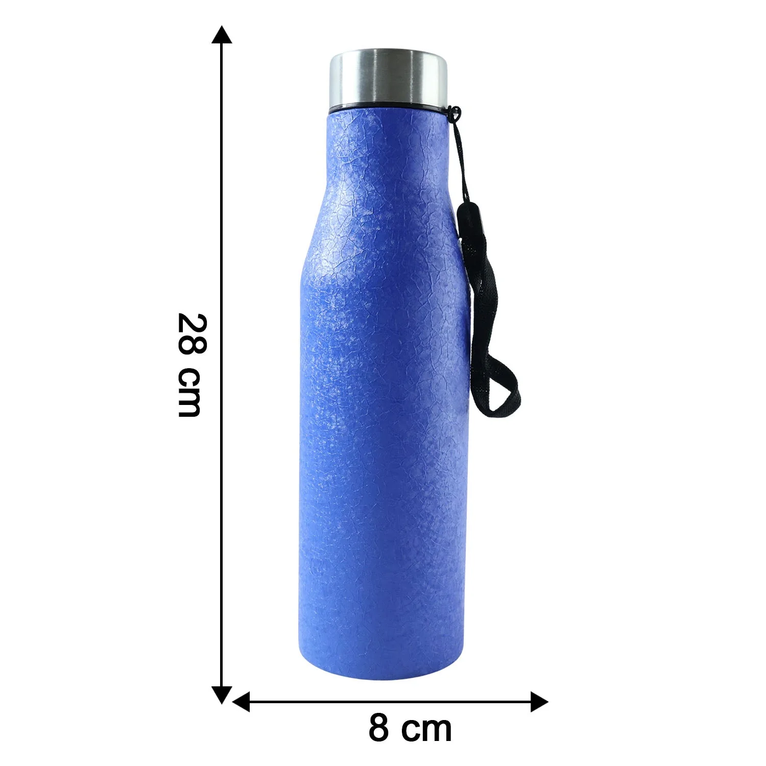 Custom Classic Stainless Steel Water Bottle Blue Color (1000 ML, 1 Piece) - Image 6