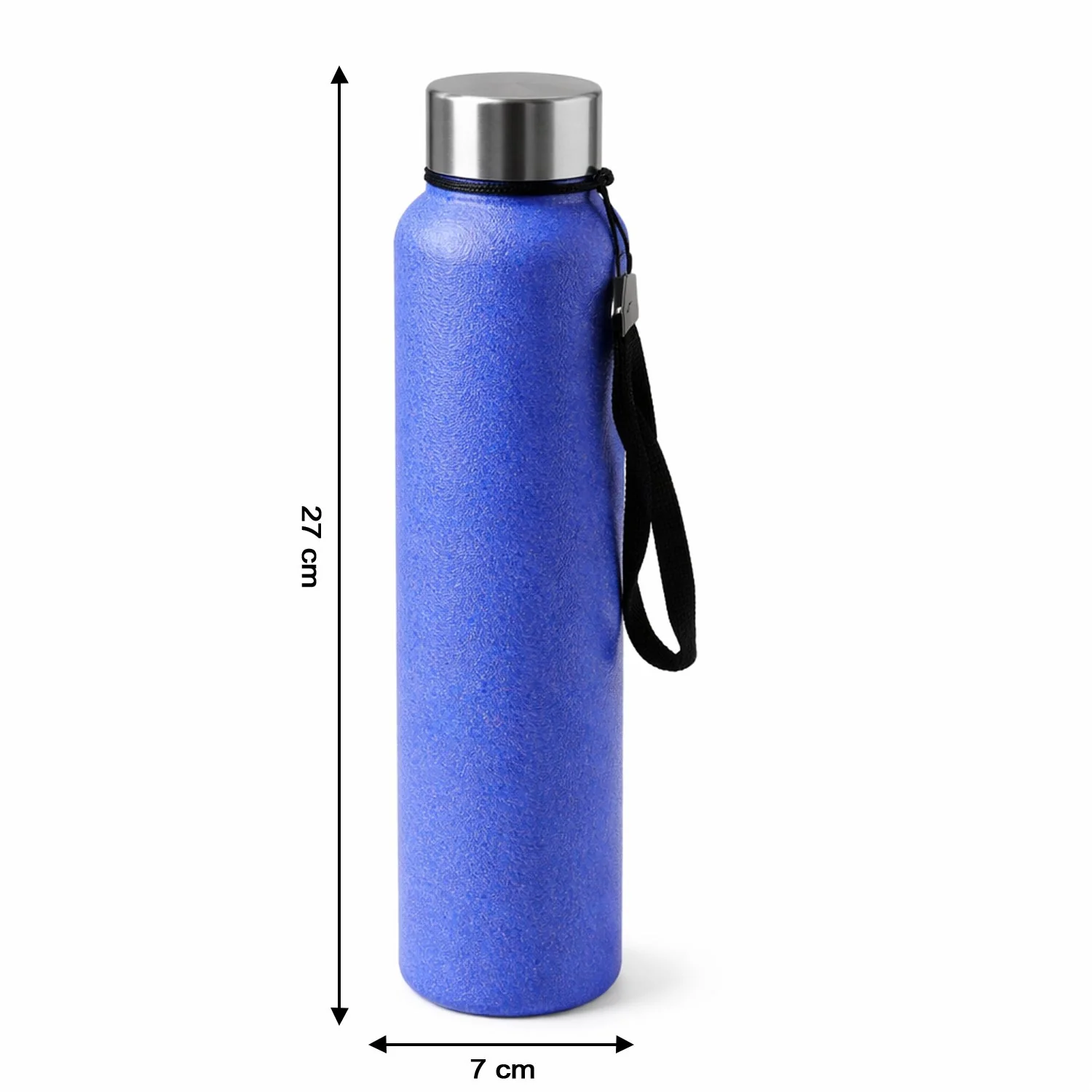 Custom Classic Stainless Steel Water Bottle Blue Color (1000 ML, 1 Pc) - Image 6