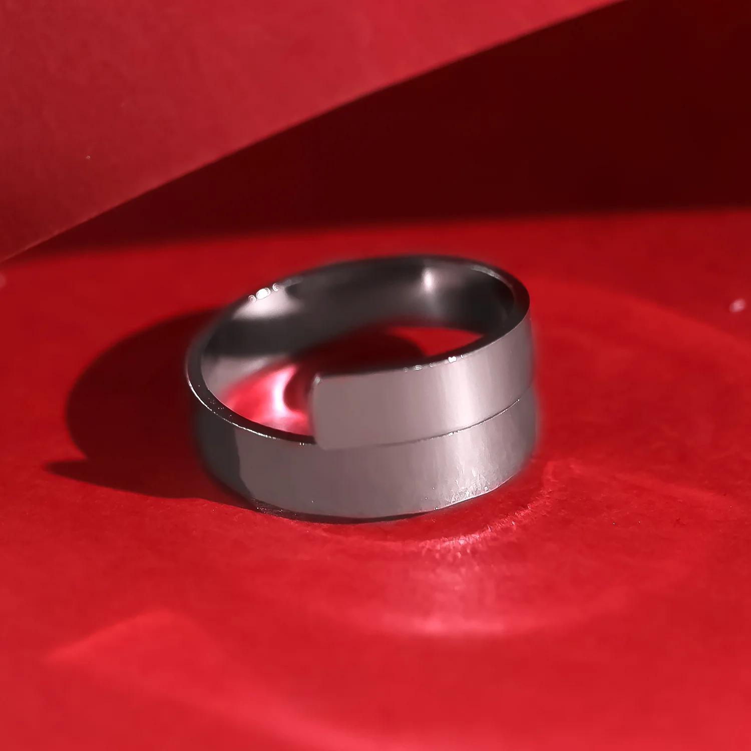 Custom Engraved Titanium Ring - Image 6