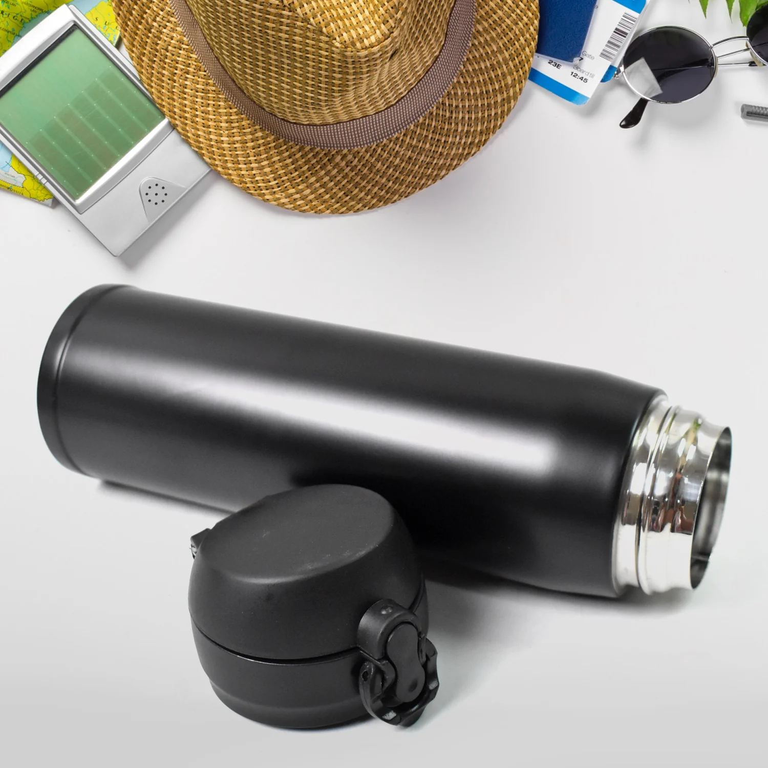 Customized Insulated Stainless Steel Water Bottle with Easy Push(500 ml) - Image 6