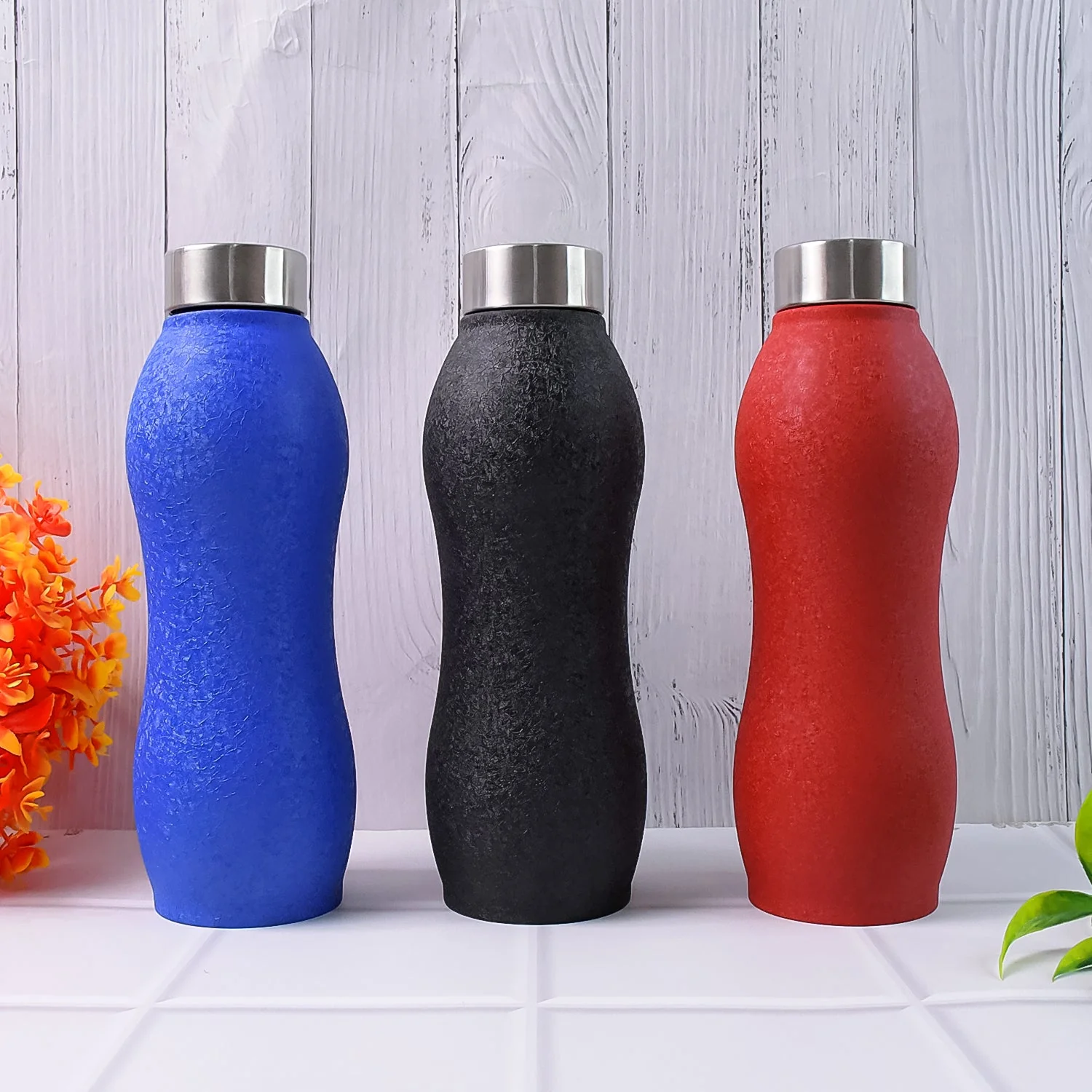 Personalized Stainless Steel Water Bottle (1000ML / Mix Colour / 1 Pc / Crocodile) - Image 4