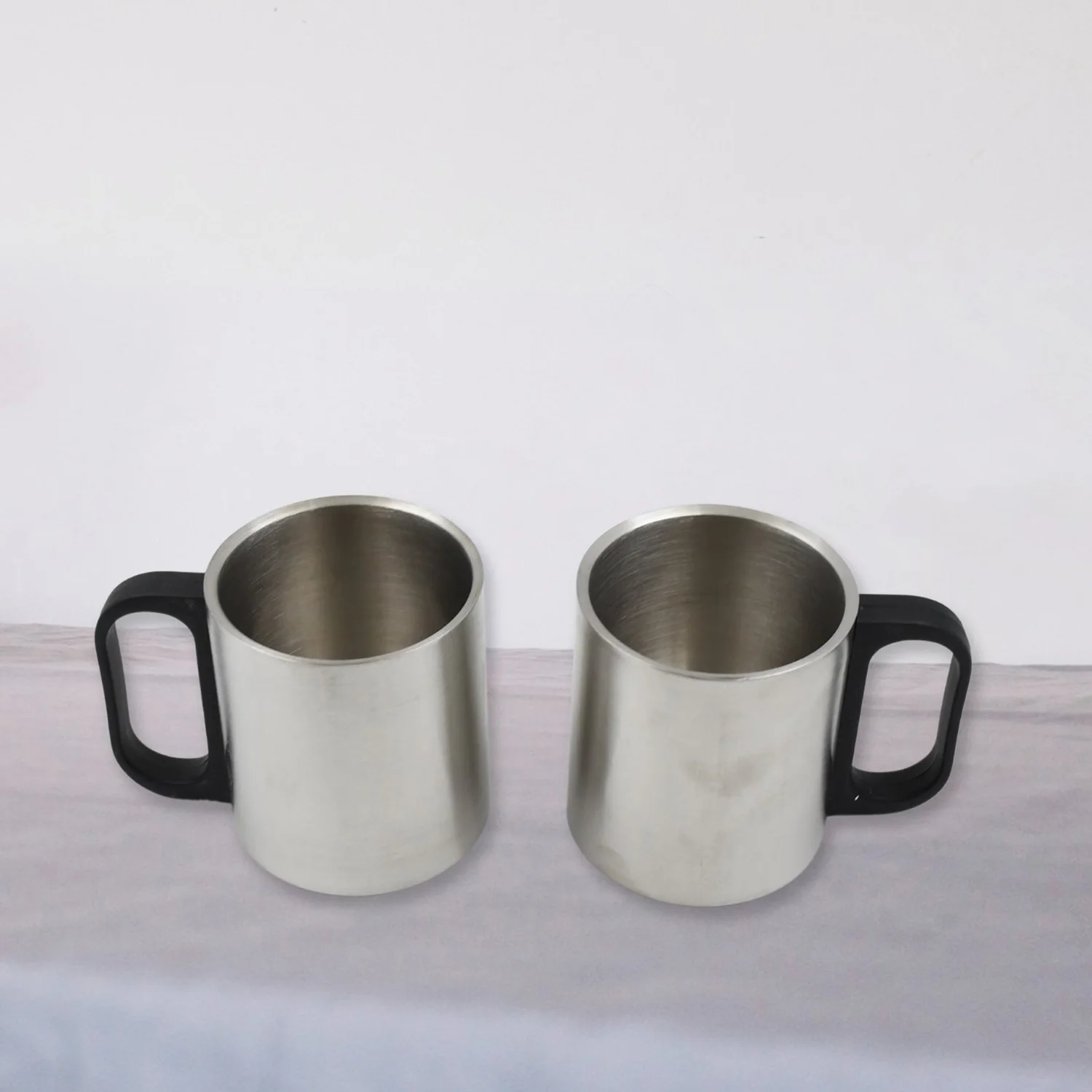 Customize Double Wall Stainless Steel Thermos Flask 500ml Vacuum Insulated Gift Set with Two Cups Hot & Cold, Stainless Steel, Diwali Gifts for Employees, Corporate Gift Item (3 Pcs Set) - Image 4