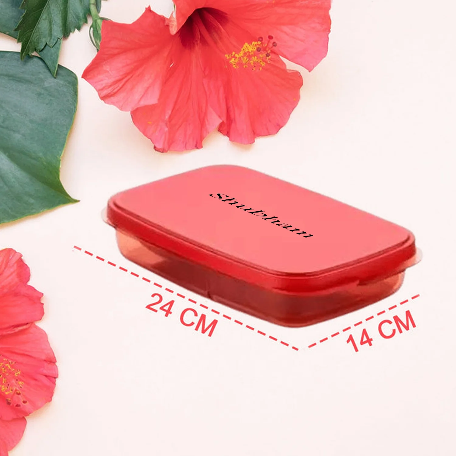 Customize Seal Rectangular 2 Containers Lunch Box - Image 5