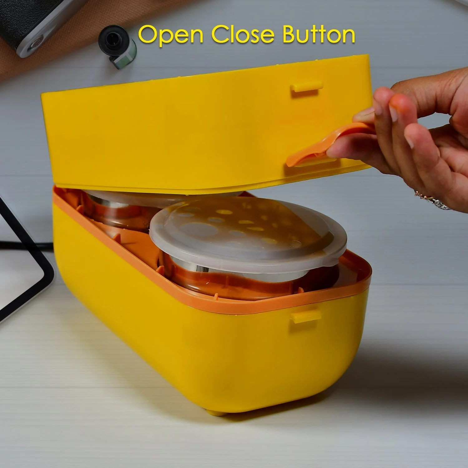 Customize 2Layer Electric Lunch Box for Office - Image 6