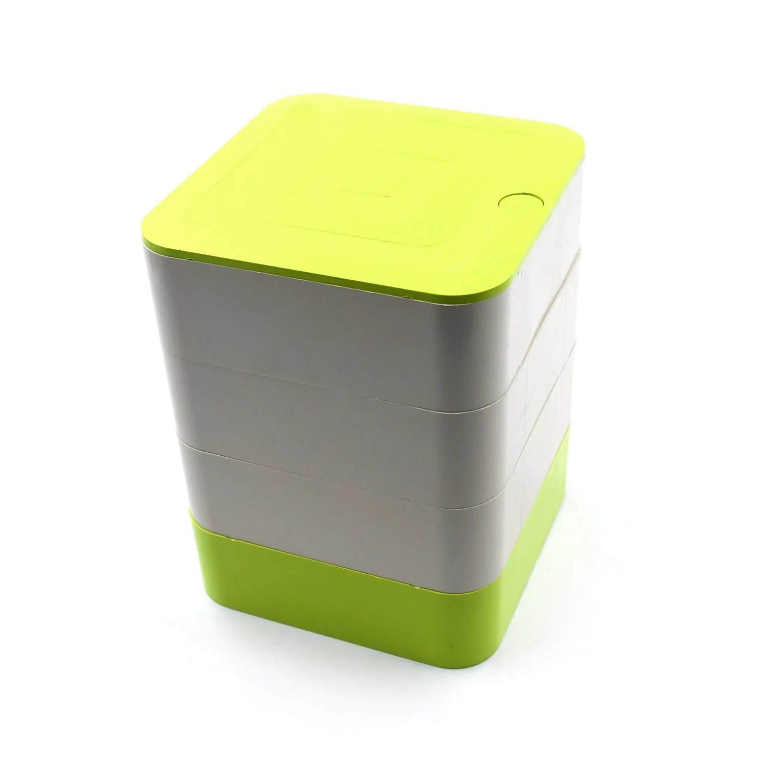 Customize 4 Layers Jewelry Box 360 Degree Rotating Jewelry Organizer  Box - Image 4