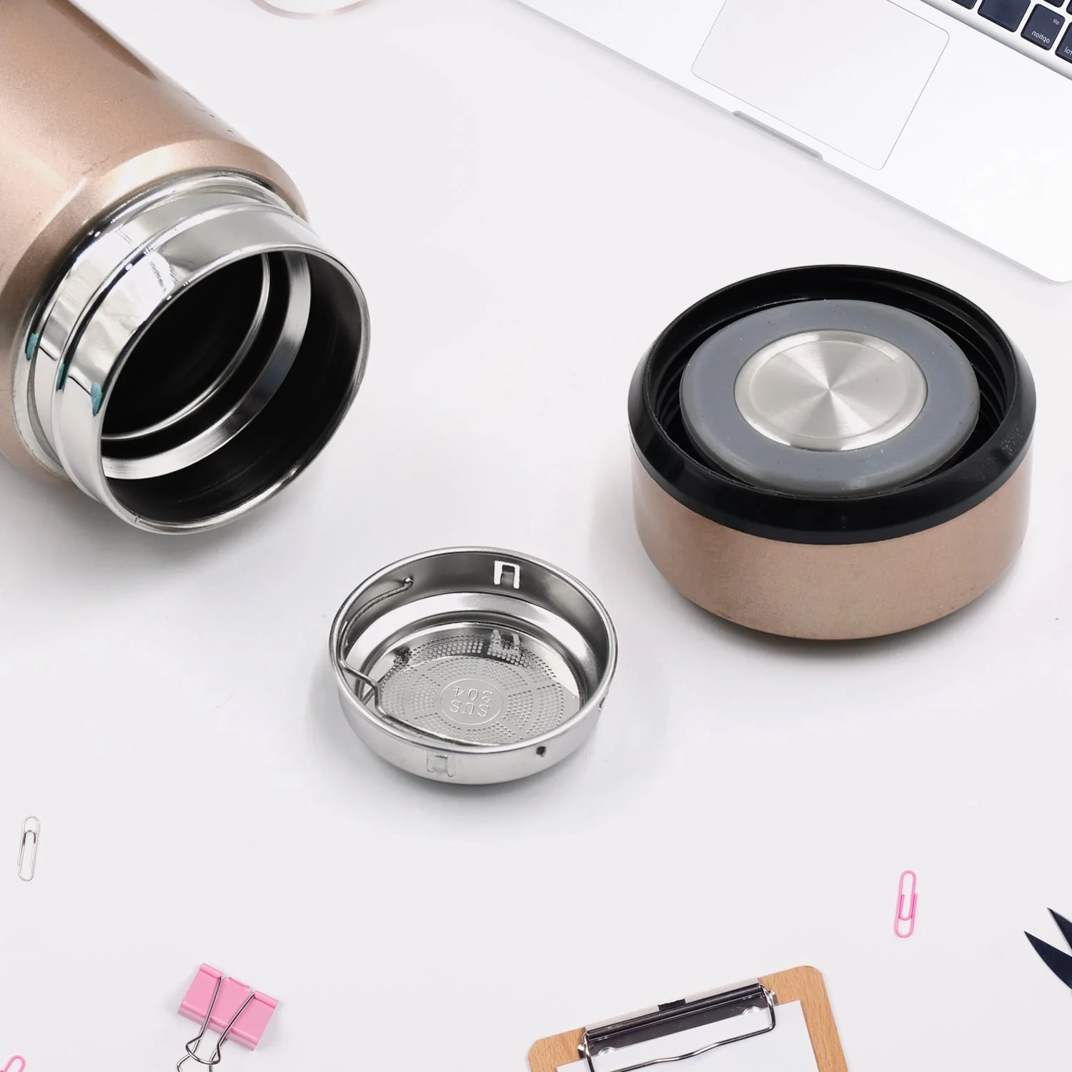 Customize Mix Size and DesignVacuum Bottle  for Hot & Cold Drinks  for Travel (1pc) - Image 2