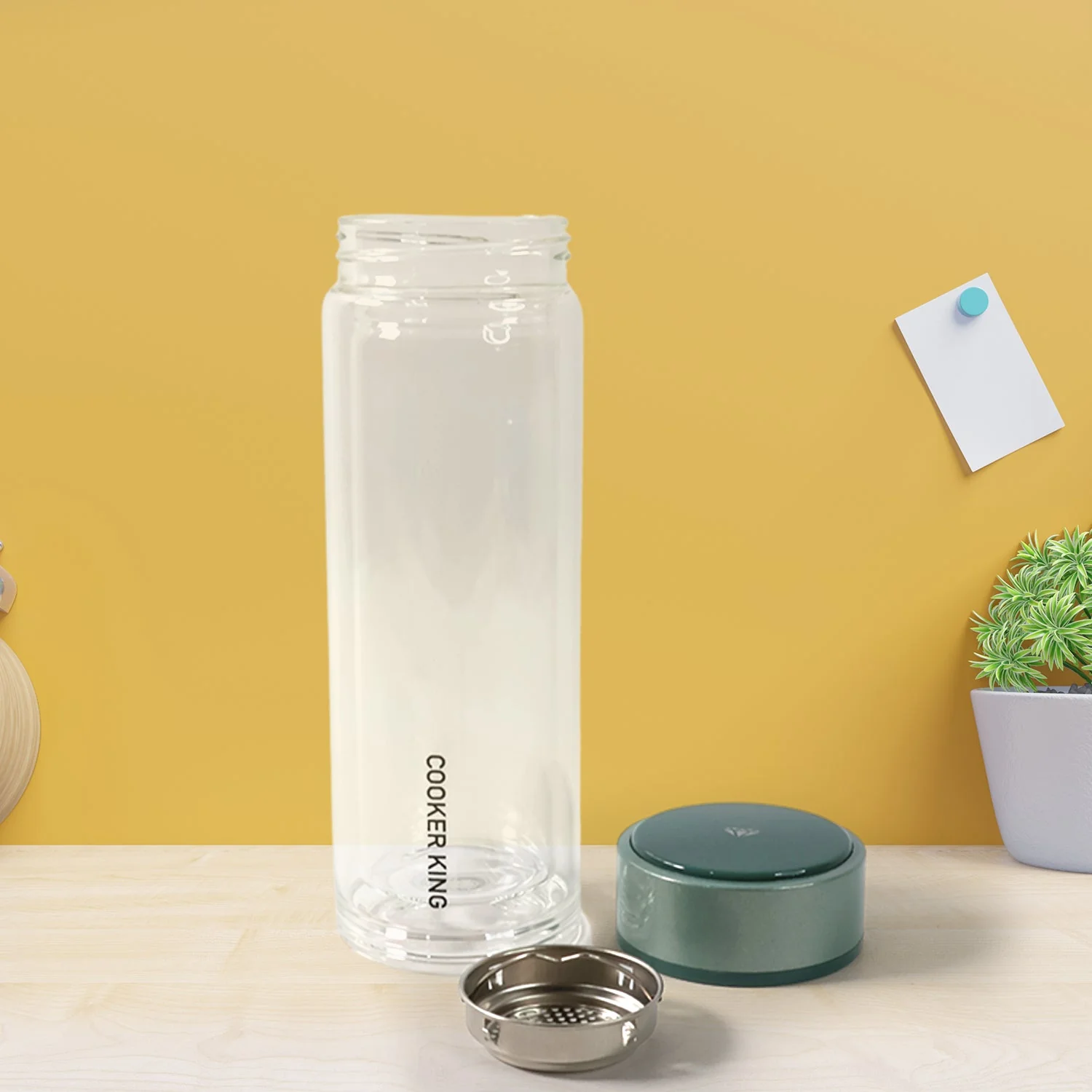 Customize Double Wall Glass Infuser Tea Mug (280ml Approx / 1 Pc) - Image 7