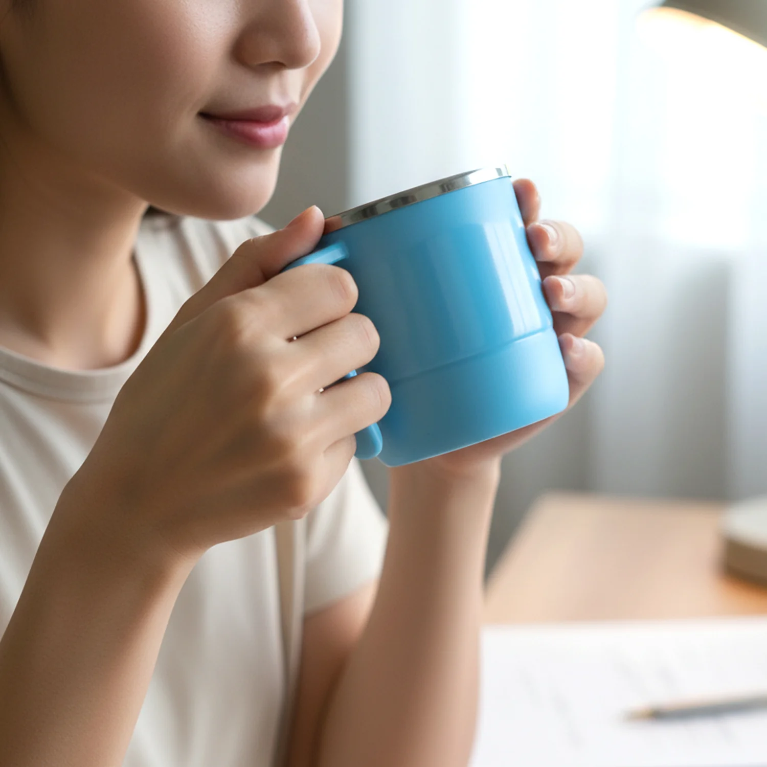 Customize 350ml Stainless Steel Mug: Insulated, Leakproof Lid, Hot/Cold (Mix Color) - Image 4