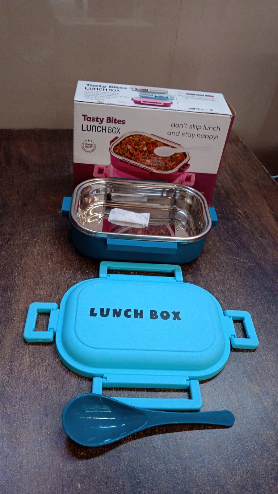 Customize Insulated Testy Stainless Steel Leakproof Lunch Box With Spoon (1 Set) - Image 10