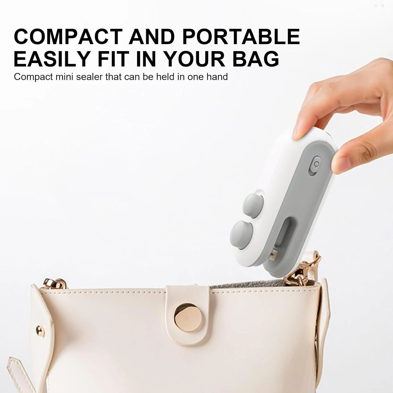 Customize Mini Bag Sealer, 2 in 1 Seal & Cutter Heat Sealers - Image 9