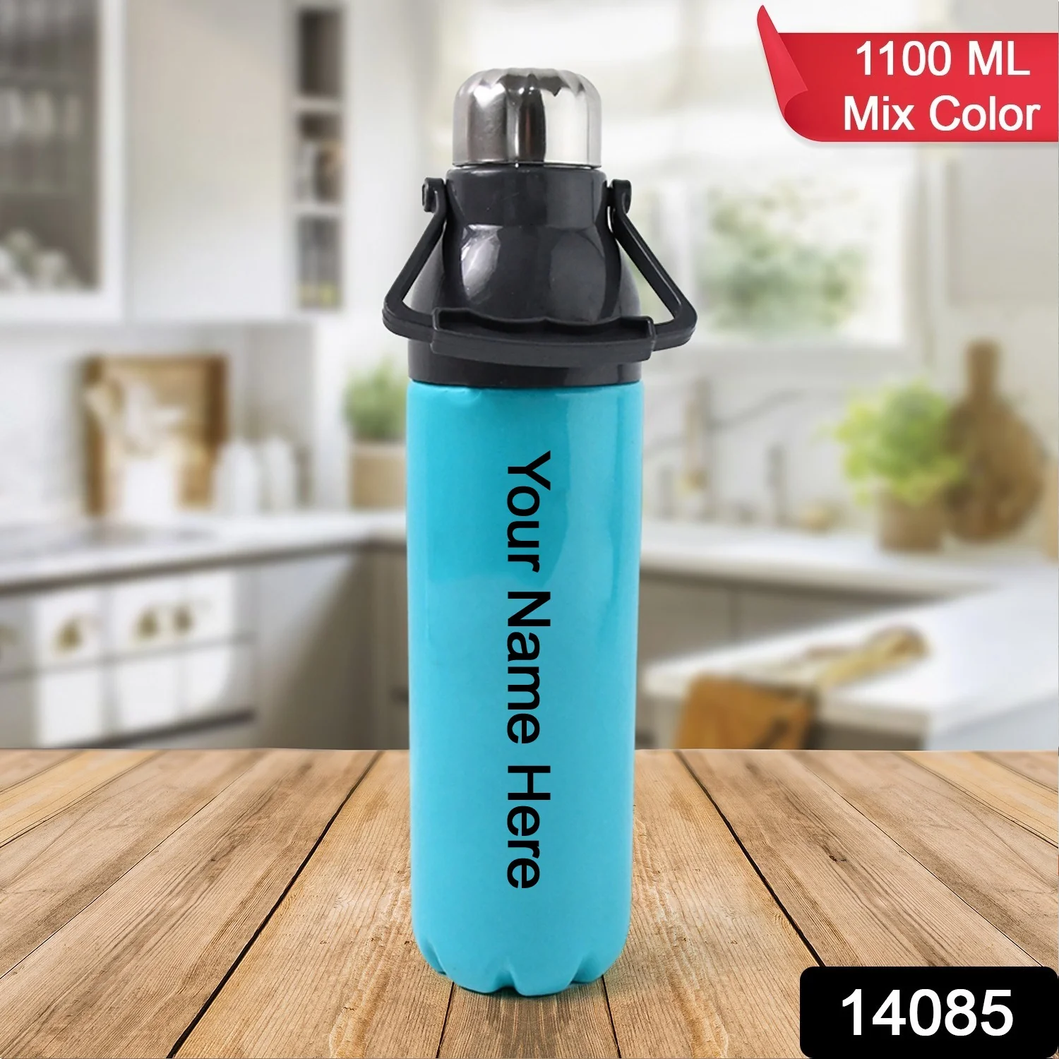 Customize Plastic Sports Bottle Insulated, Leakproof, BPA-Free (1100Ml / Mix Color) - Image 2