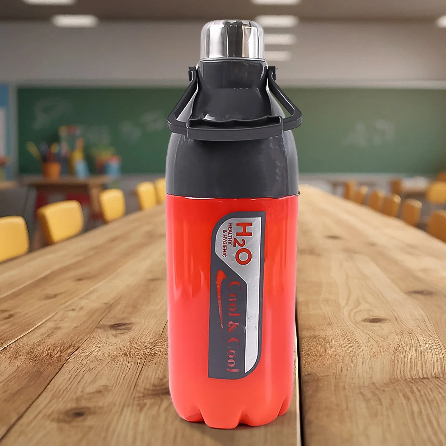Customize Plastic Sports Bottle Insulated, Leakproof, BPA-Free (1400ml / Mix Colour) - Image 3
