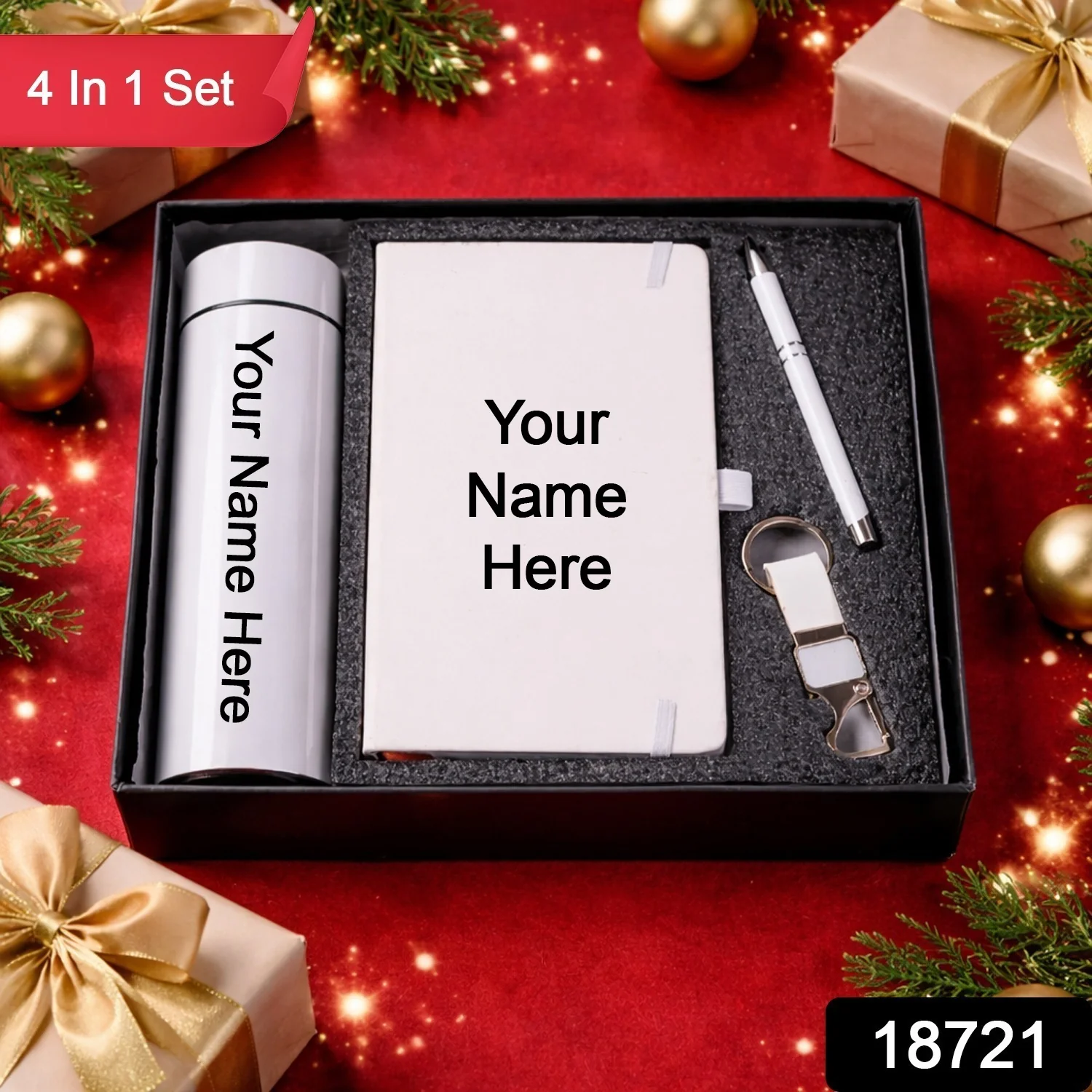 Customized Premium 4 In 1 Corporate Gift Set Combo - Image 2