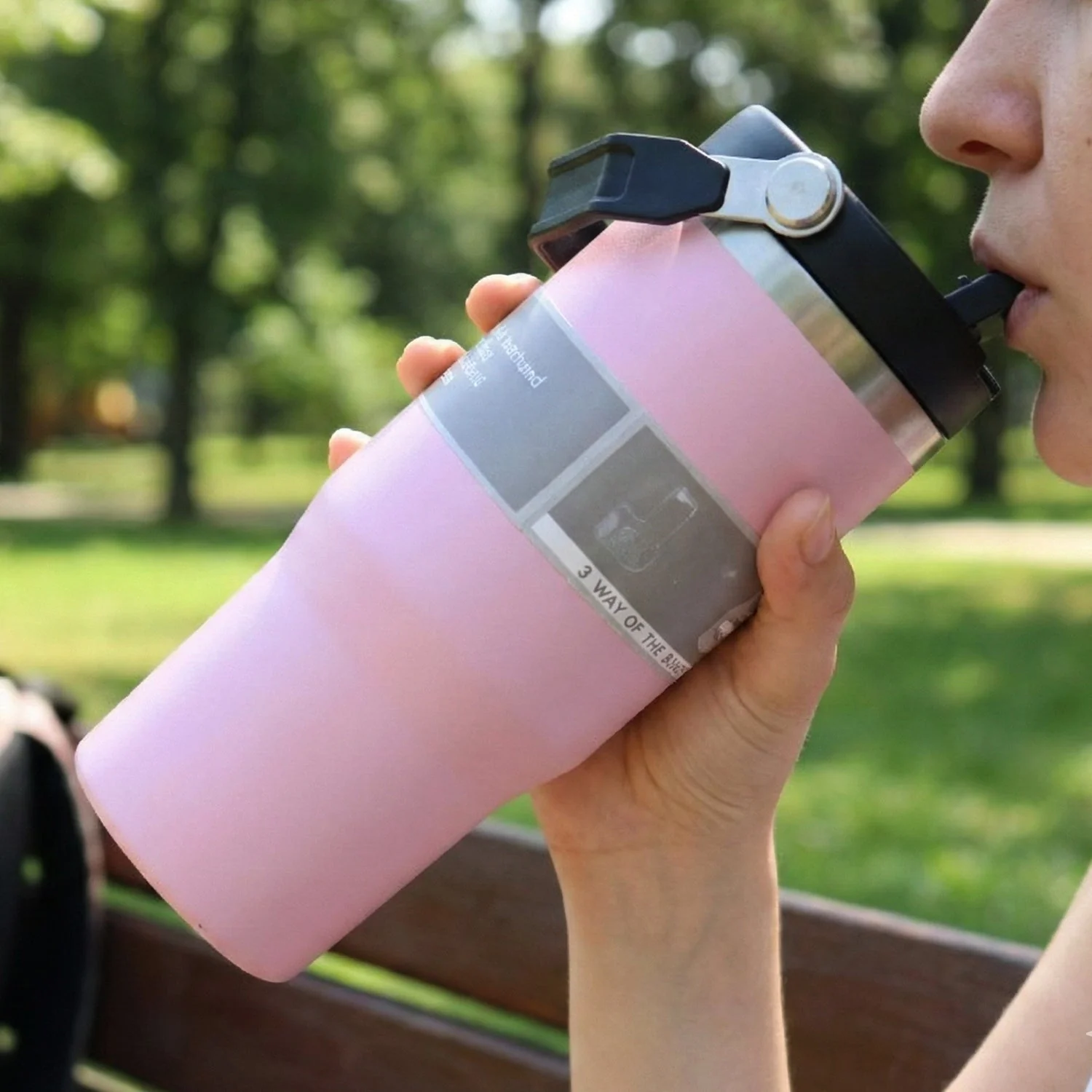 Customize Premium Stainless Steel Insulated Travel Tumbler 900 ML (1 Pc) - Image 4