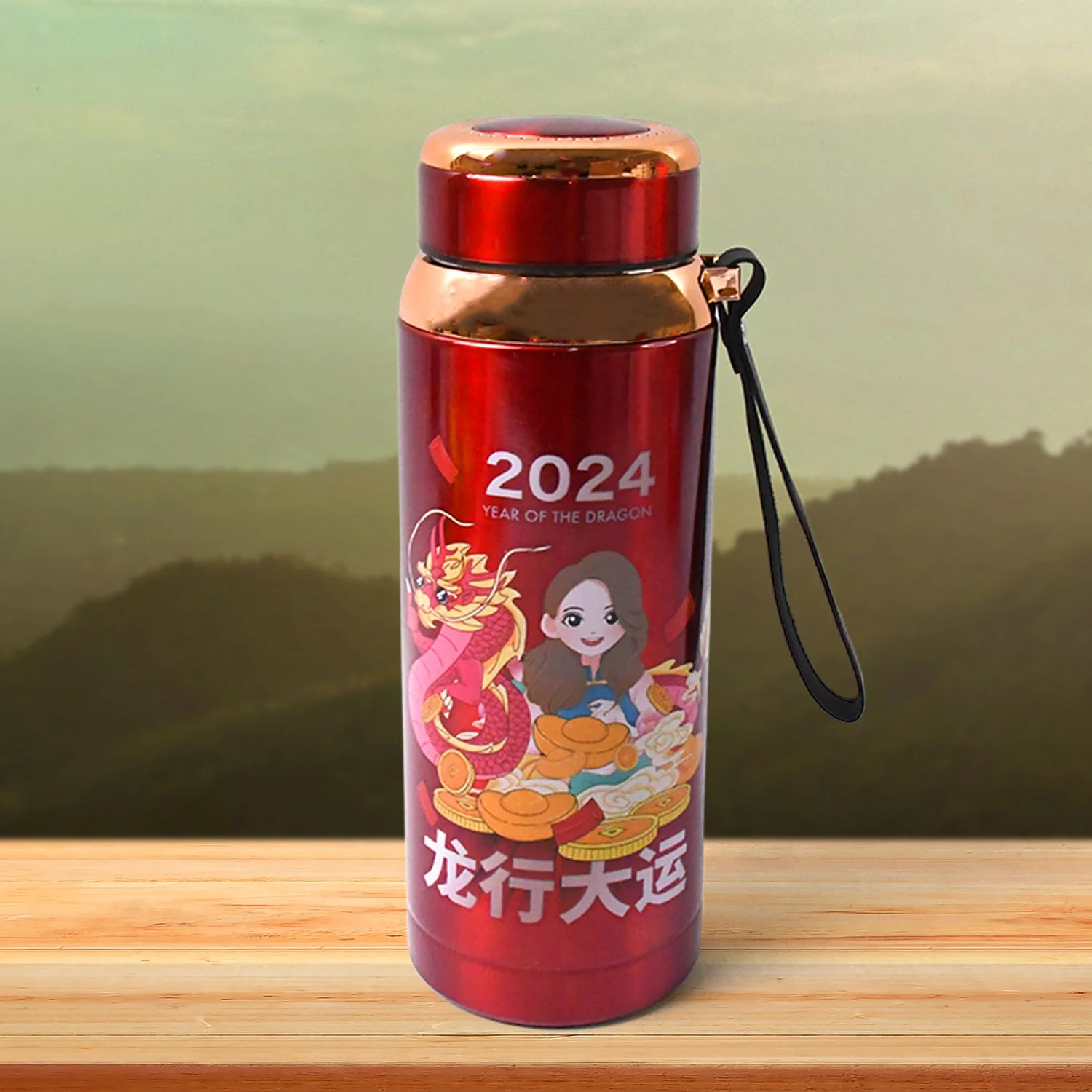 Customize Printed Vacuum Insulated Water Bottle (1pc / 800 ML) - Image 2