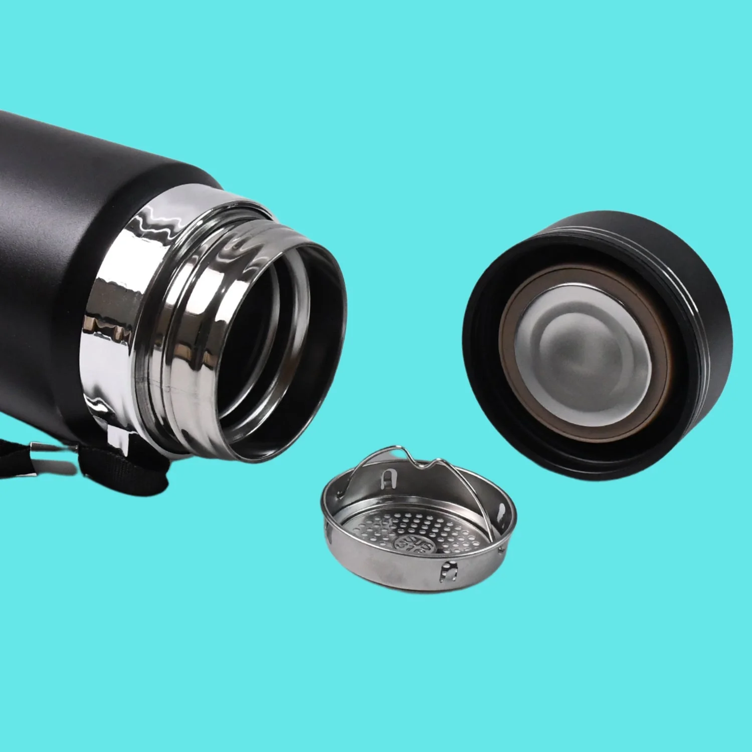 Customize Stainless Steel Double wall Insulation Water Bottle (1000 ML) - Image 3