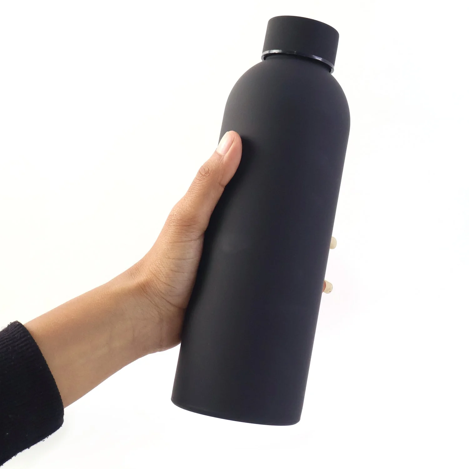 Customize Stainless Steel Double Wall Vacuum-Insulated Drink Water (Black / 500 ML Approx) - Image 7