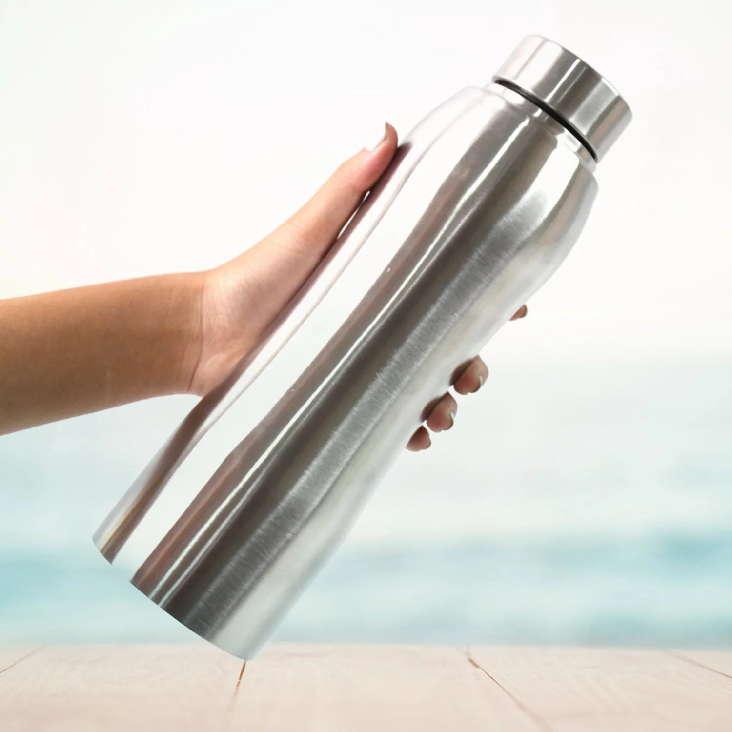 Customize Stainless Steel Double Wall Vacuum-Insulated Drink Water Bottle (1000 ML Approx) - Image 4