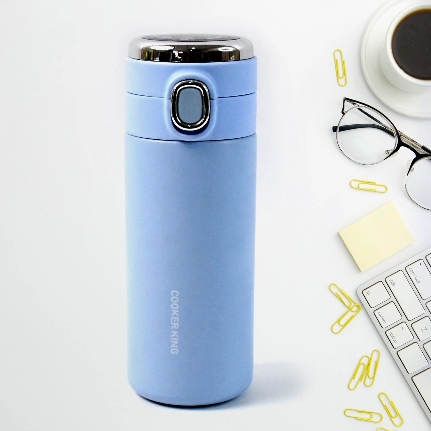 Customize Stainless Steel Insulated Vacuum Bottle Insulated Cap Lock (350ml Approx) - Image 2