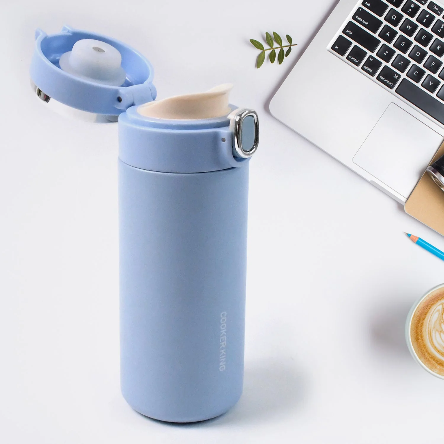 Customize Stainless Steel Insulated Vacuum Bottle Insulated Cap Lock (350ml Approx) - Image 3