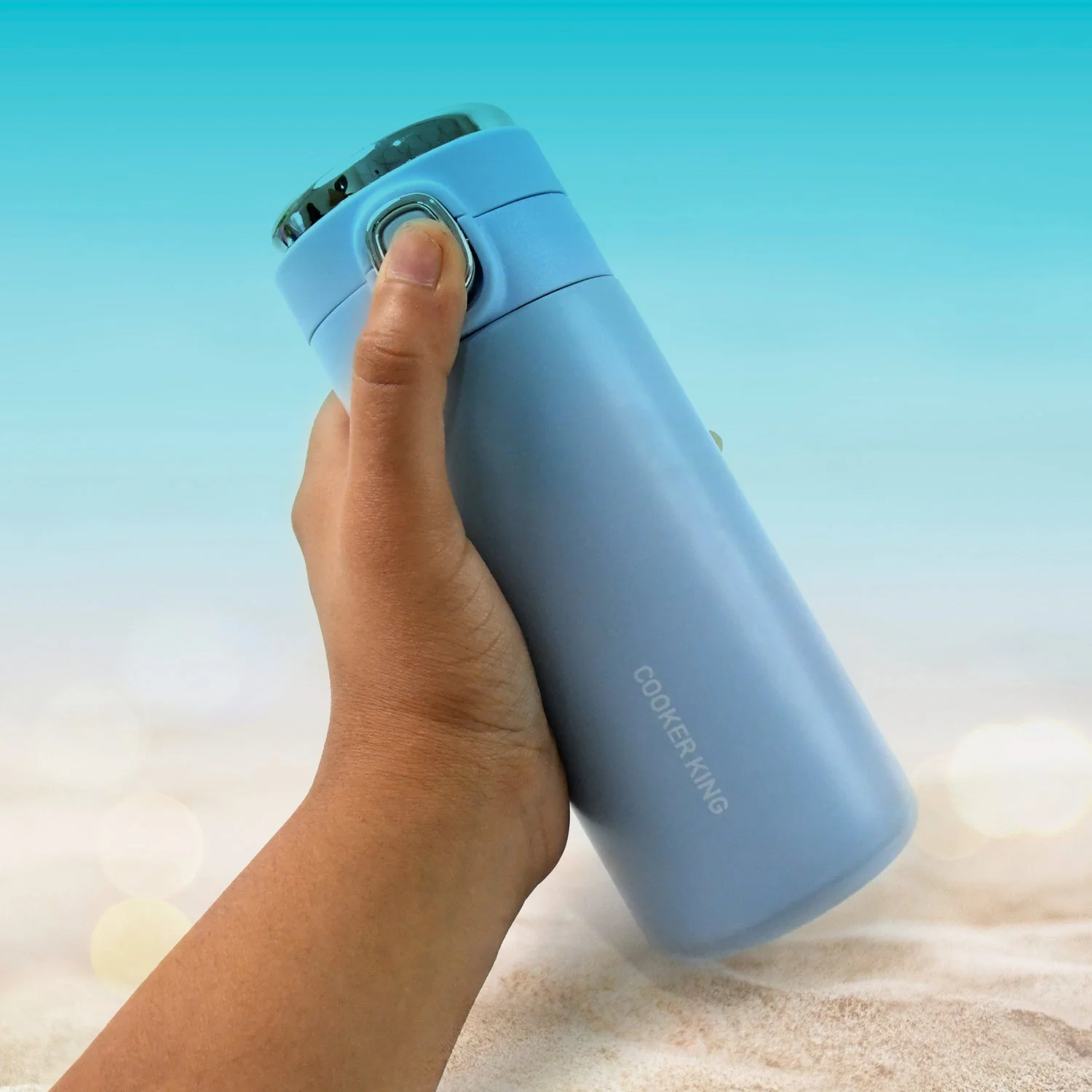 Customize Stainless Steel Insulated Vacuum Bottle Insulated Cap Lock (350ml Approx) - Image 6